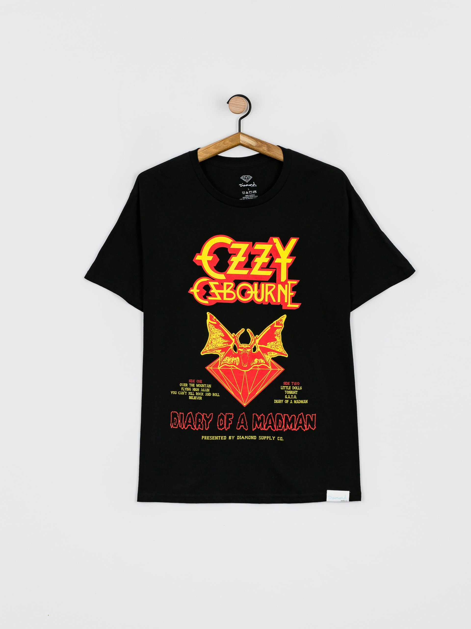 T-shirt Diamond Supply Co. Diary Of A Madman (black)