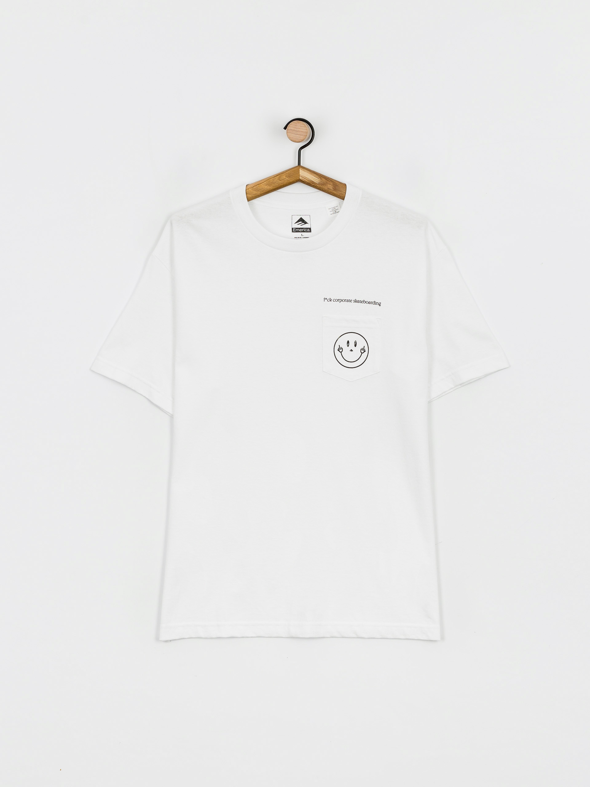 T-shirt Emerica Aloha Pocket (white)