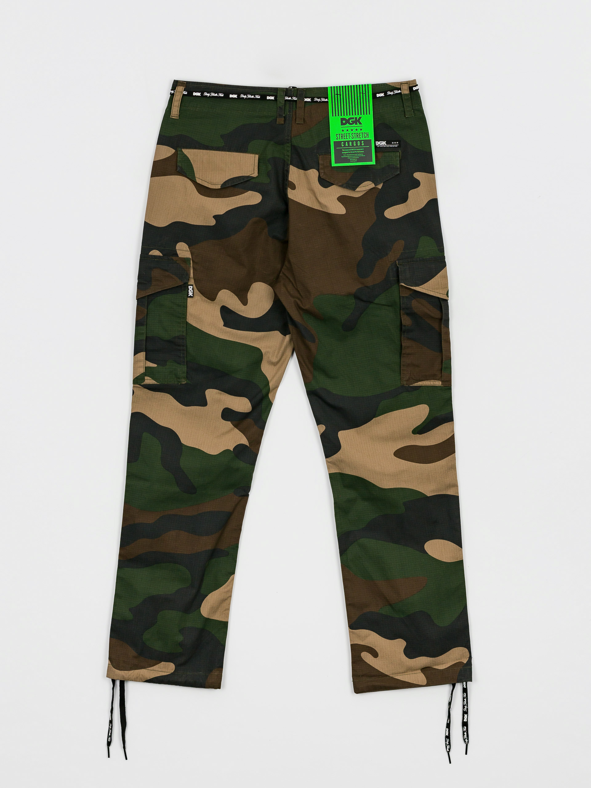 Spodnie DGK Cargo (big woods camo)