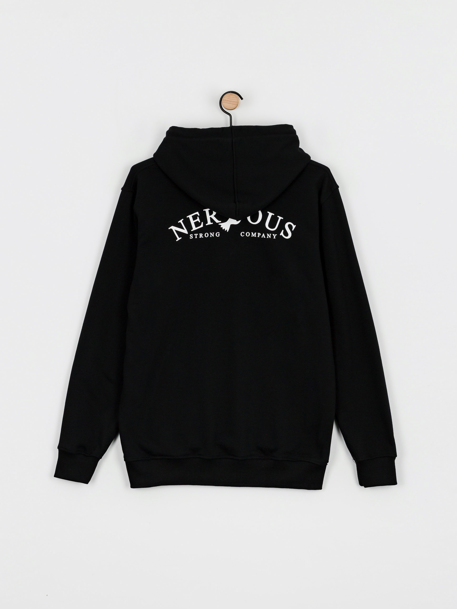 Bluza z kapturem Nervous Classic Arc HD (black)