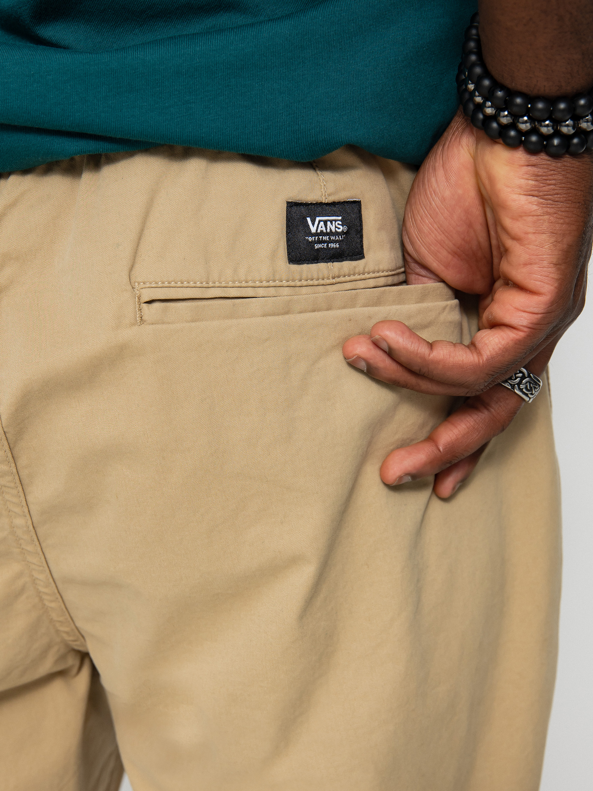 Spodnie Vans Range Relaxed Elastic (khaki)