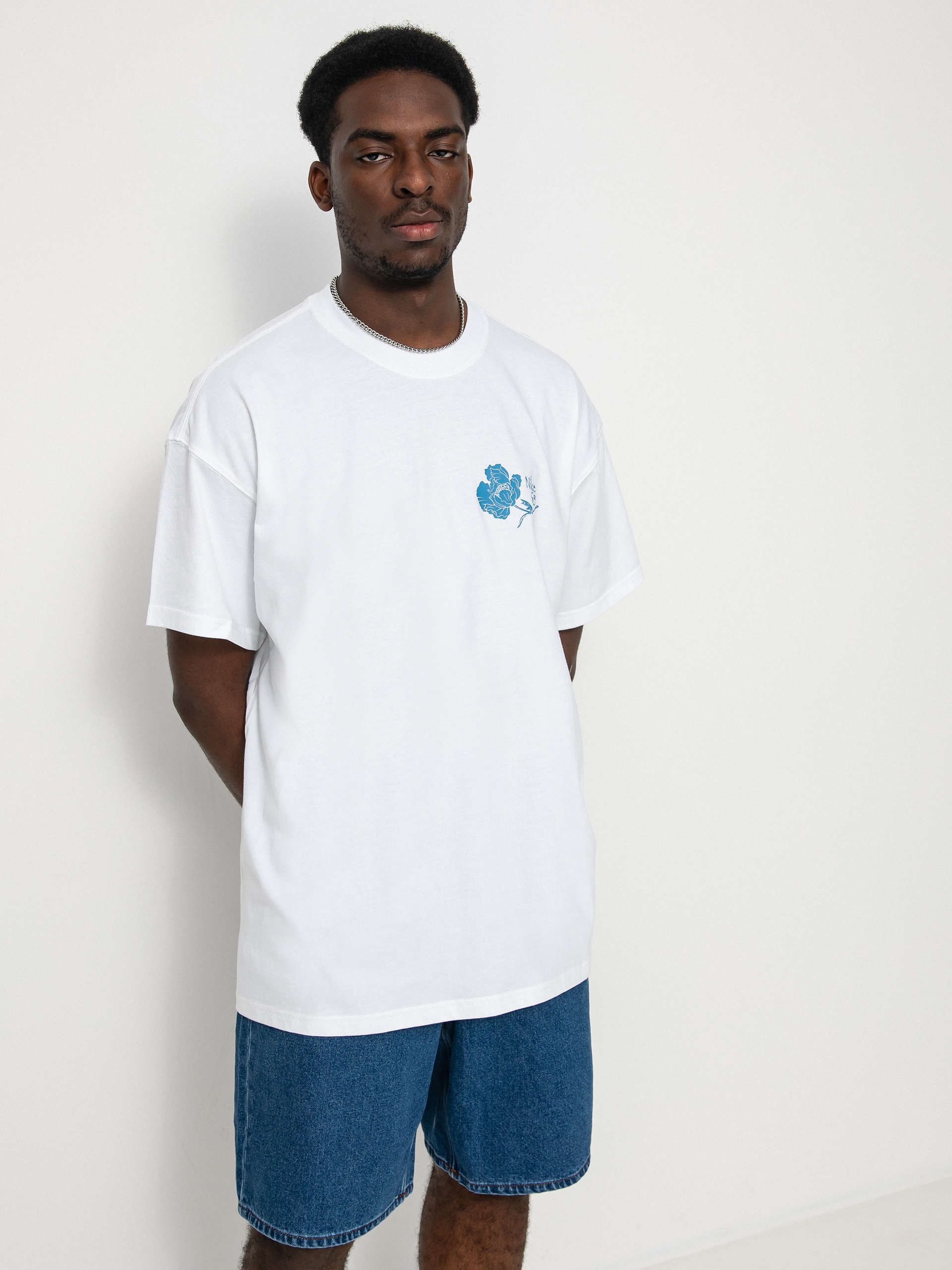 T-shirt Nike SB Flower (white)