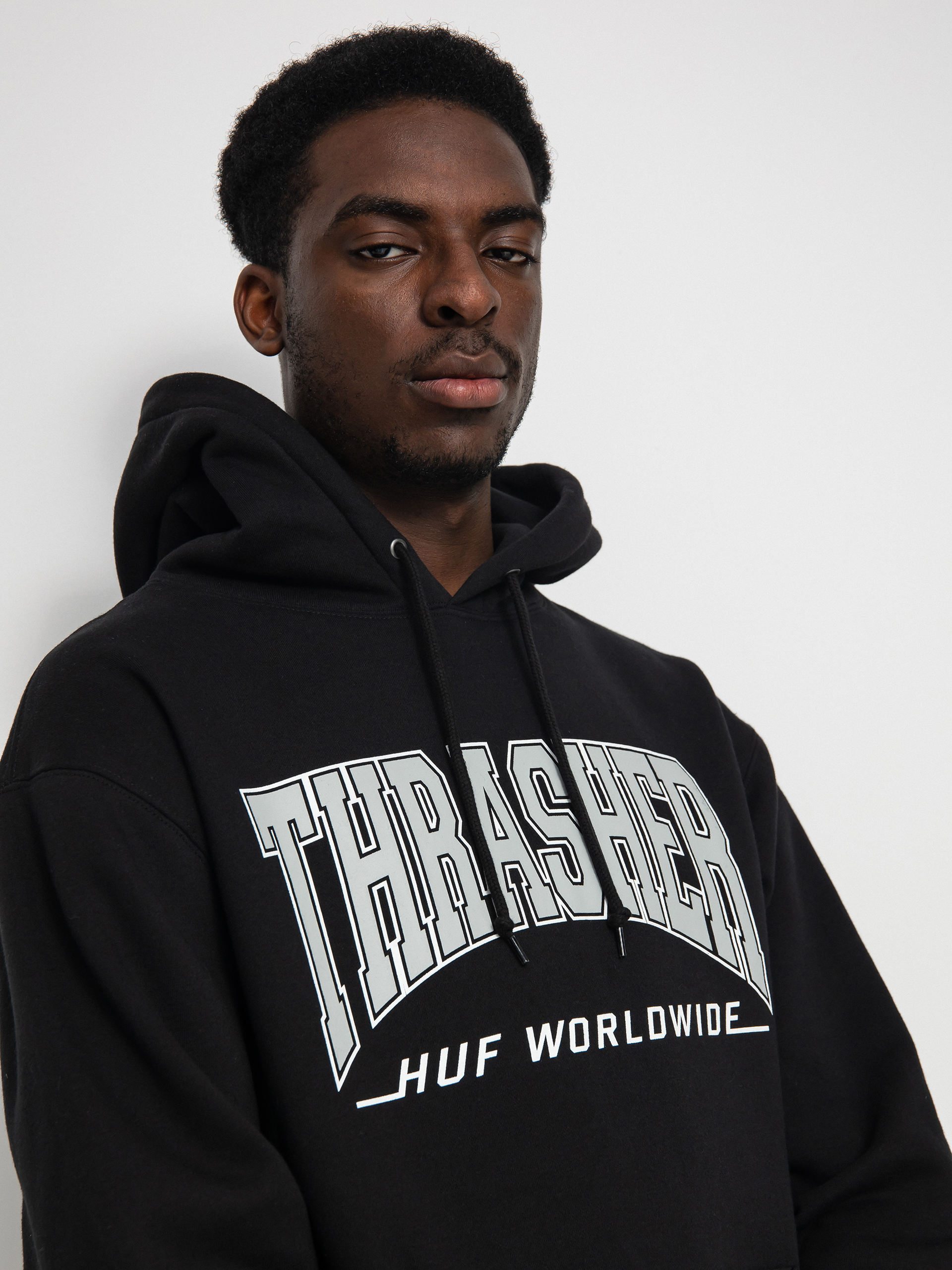 Bluza z kapturem HUF X Thrasher Bayview HD (black)
