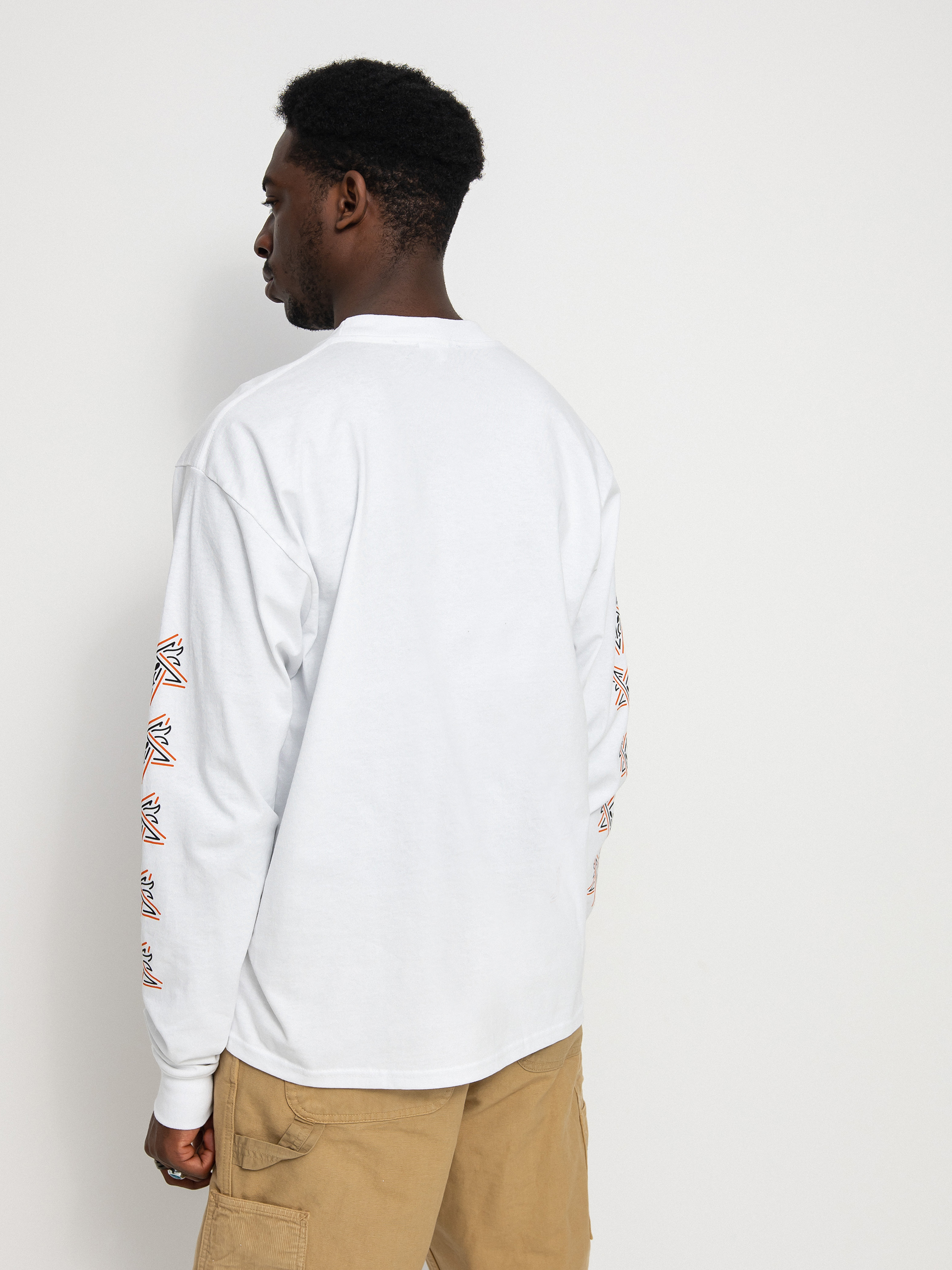 Longsleeve HUF X Thrasher Monteray (white)