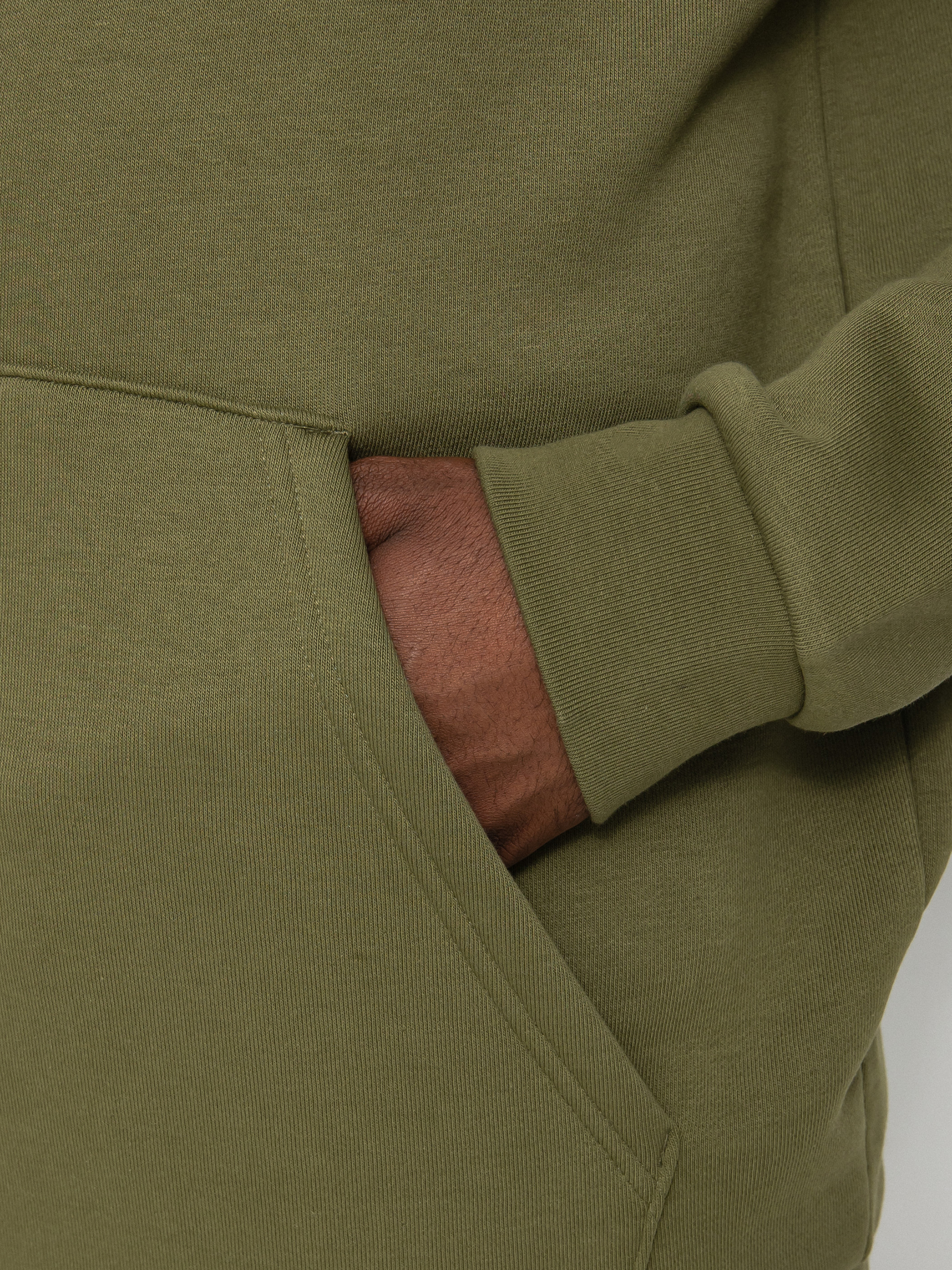 Bluza z kapturem adidas Originals Essential HD (focus olive)