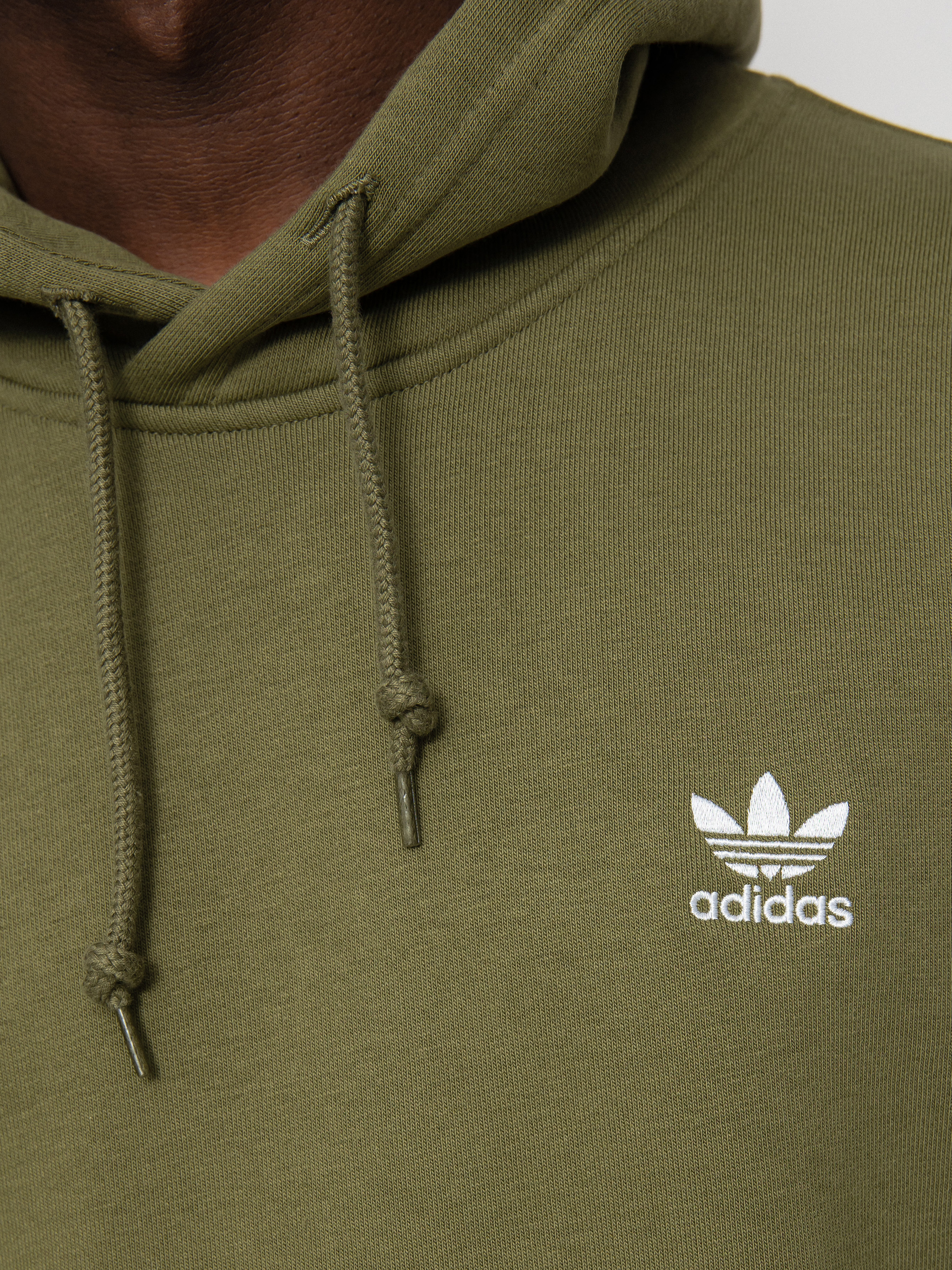 Bluza z kapturem adidas Originals Essential HD (focus olive)