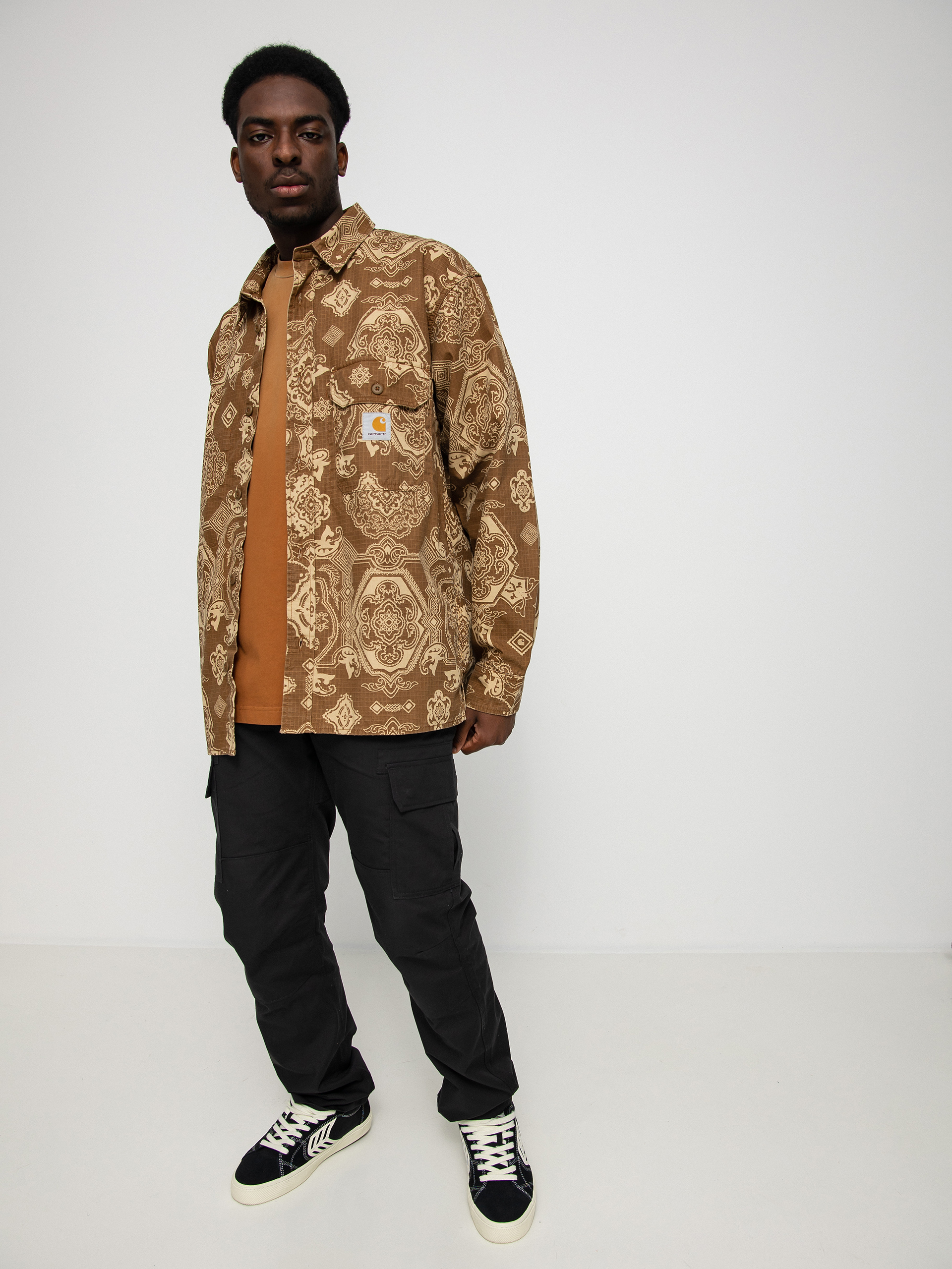 Koszula Carhartt WIP Verse (verse print/hamilton brown)