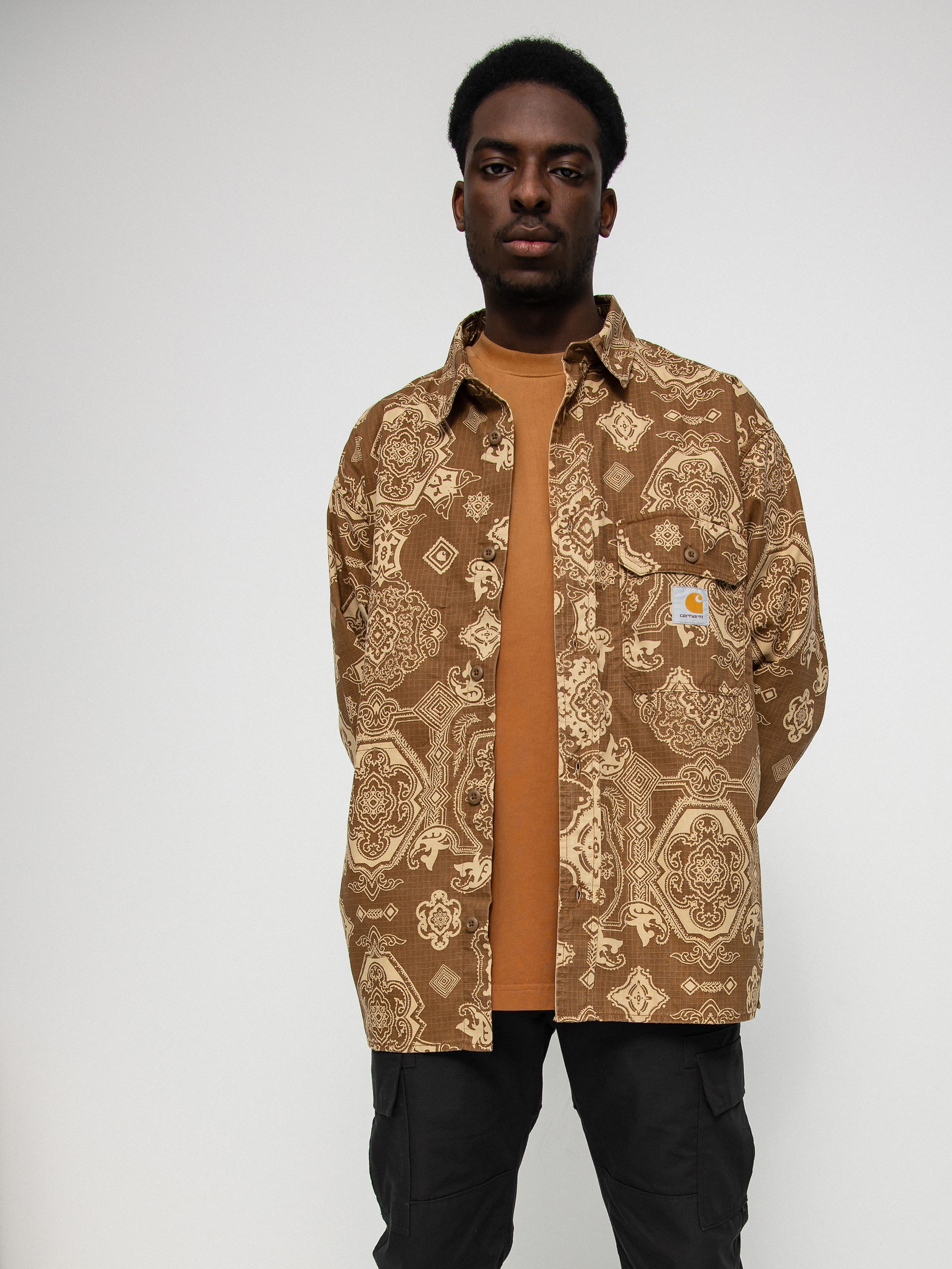 Koszula Carhartt WIP Verse (verse print/hamilton brown)