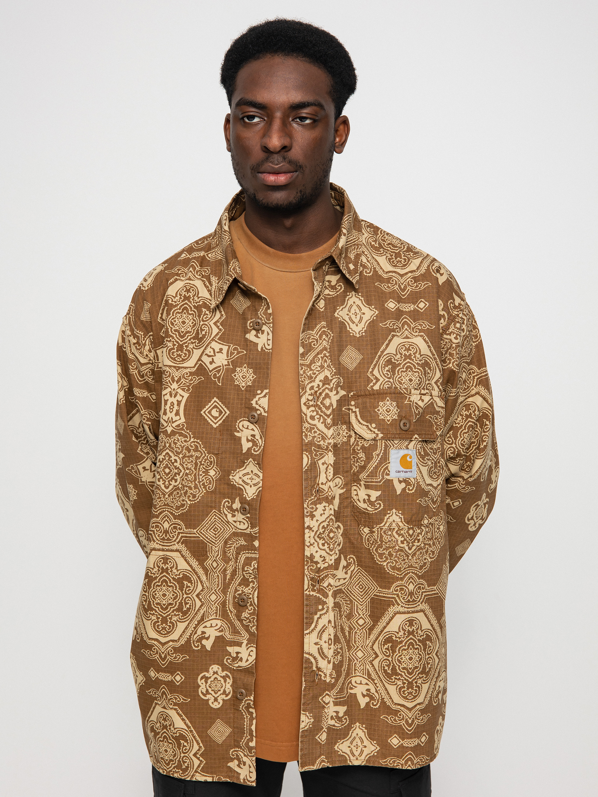 Koszula Carhartt WIP Verse (verse print/hamilton brown)