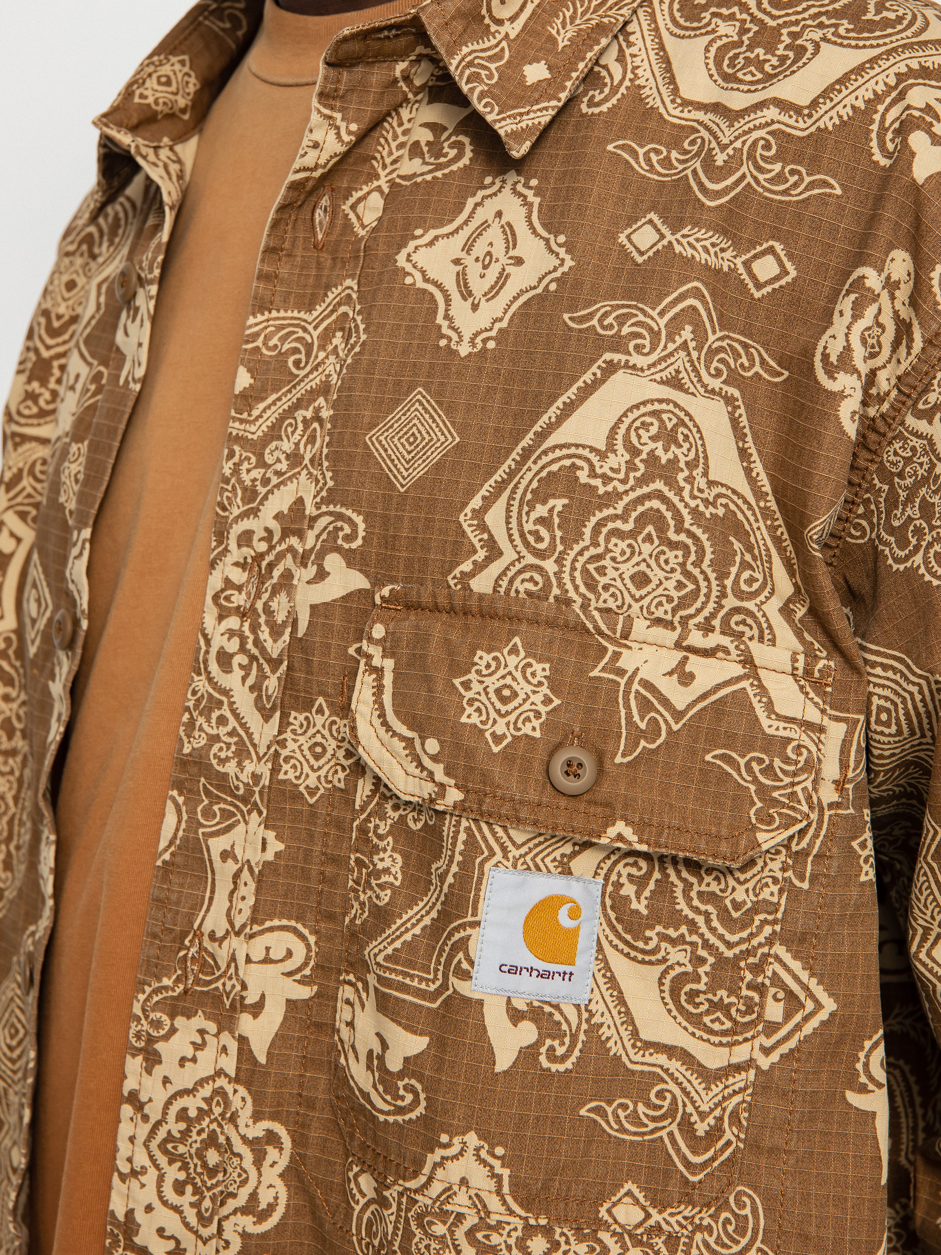Koszula Carhartt WIP Verse (verse print/hamilton brown)