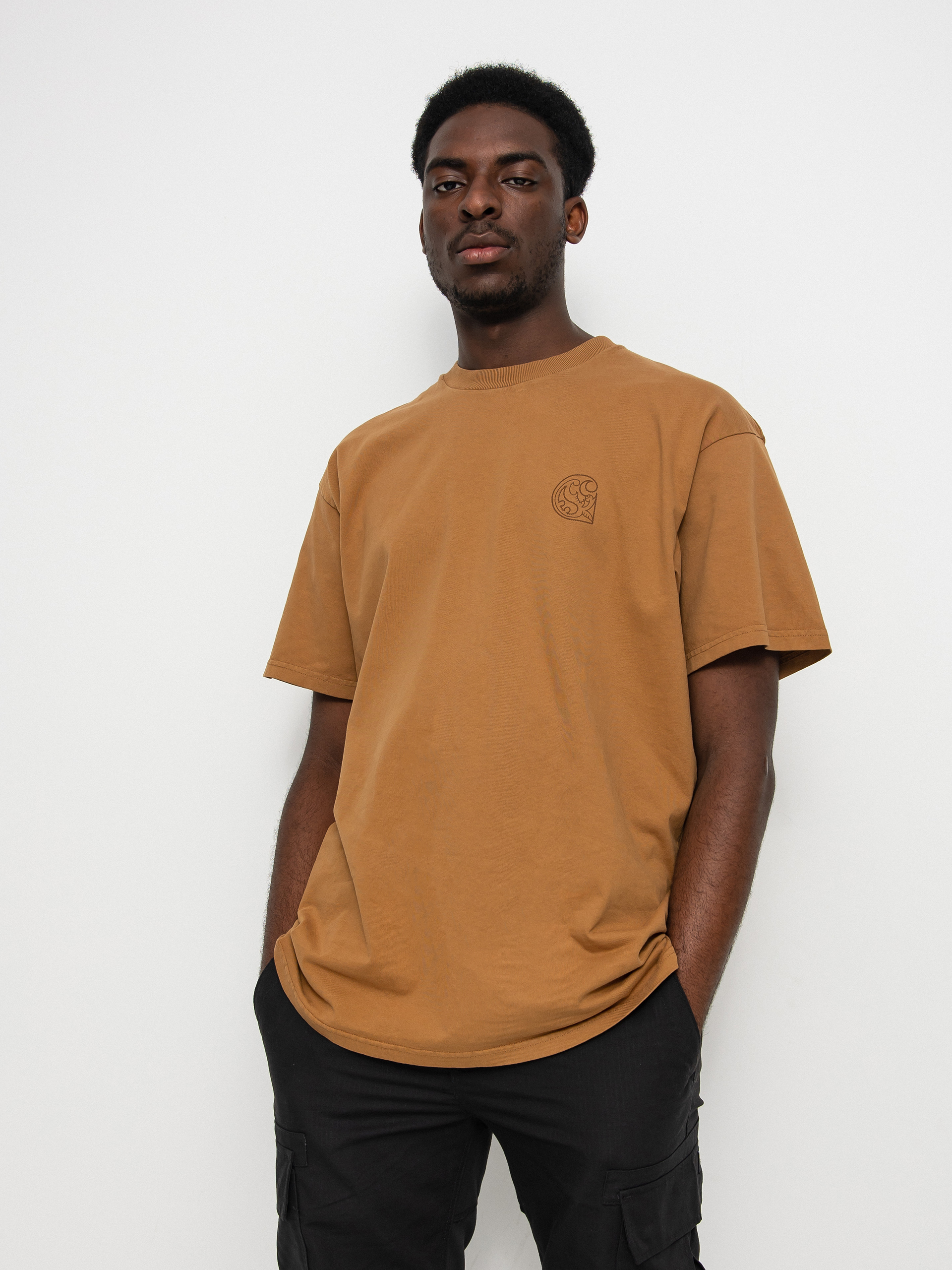 T-shirt Carhartt WIP Verse Patch (hamilton brown)