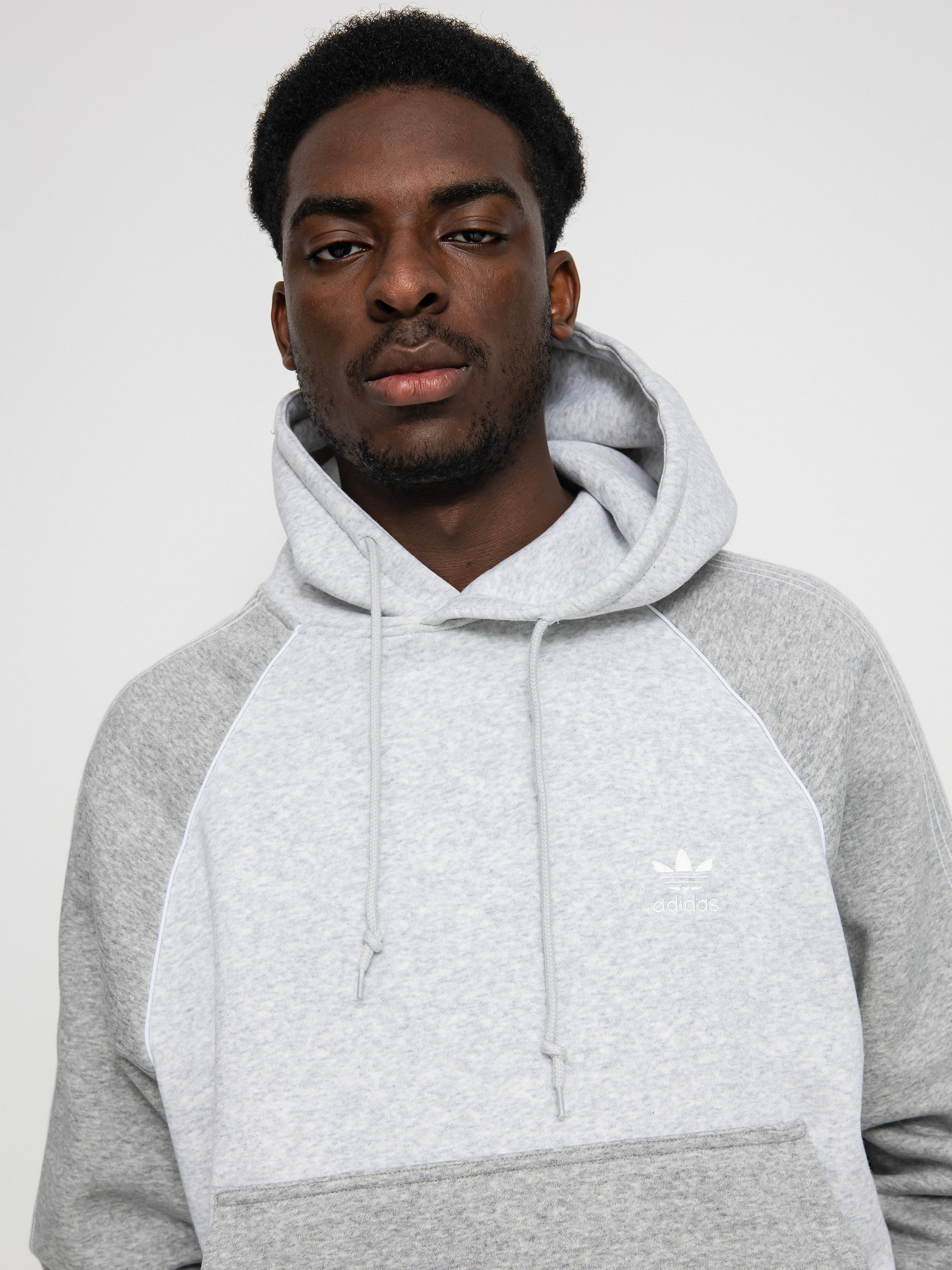 Bluza z kapturem adidas Originals Sst HD (lgreyh/mgreyh)