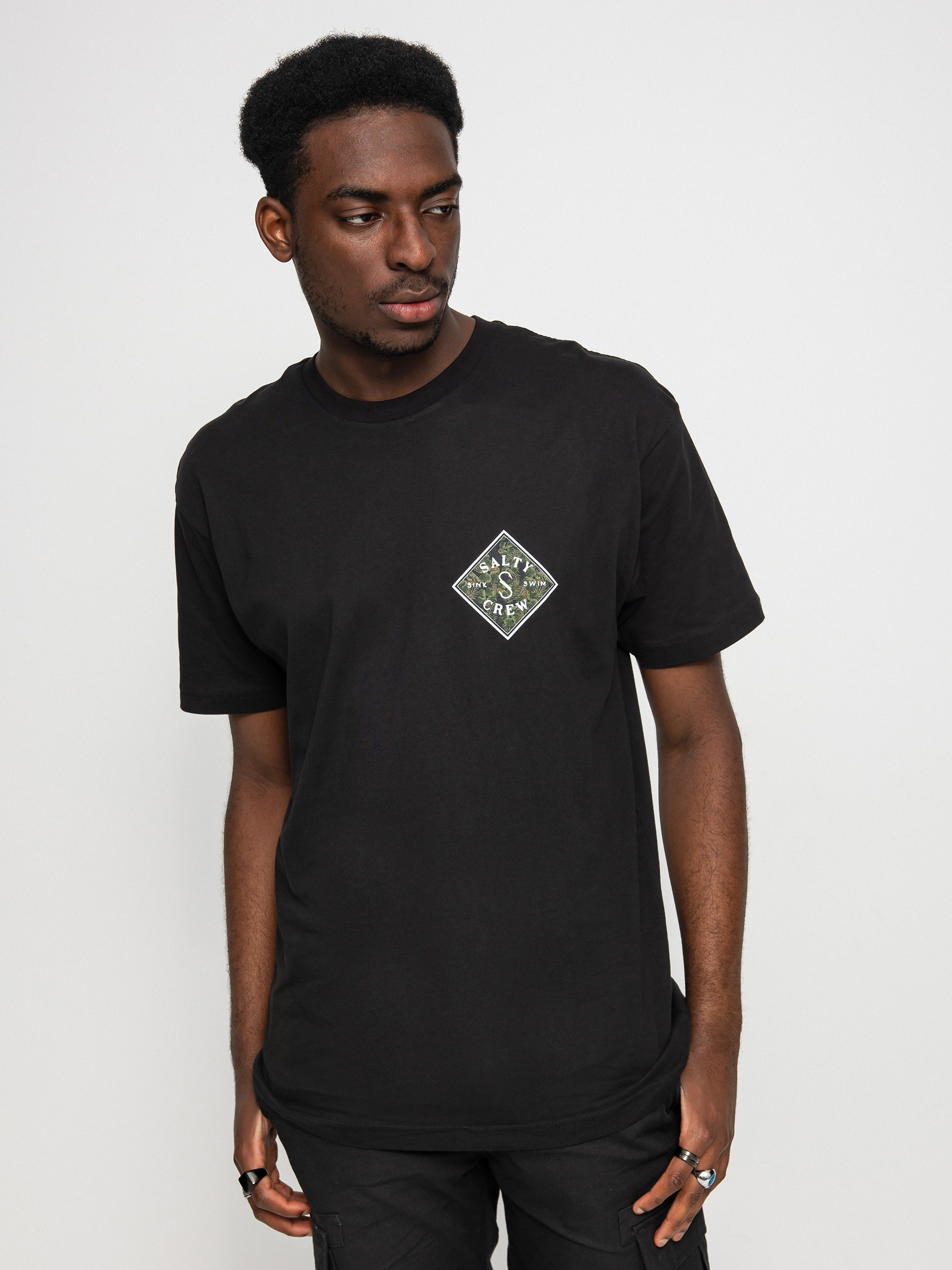T-shirt Salty Crew Tippet Tides Premium (black)