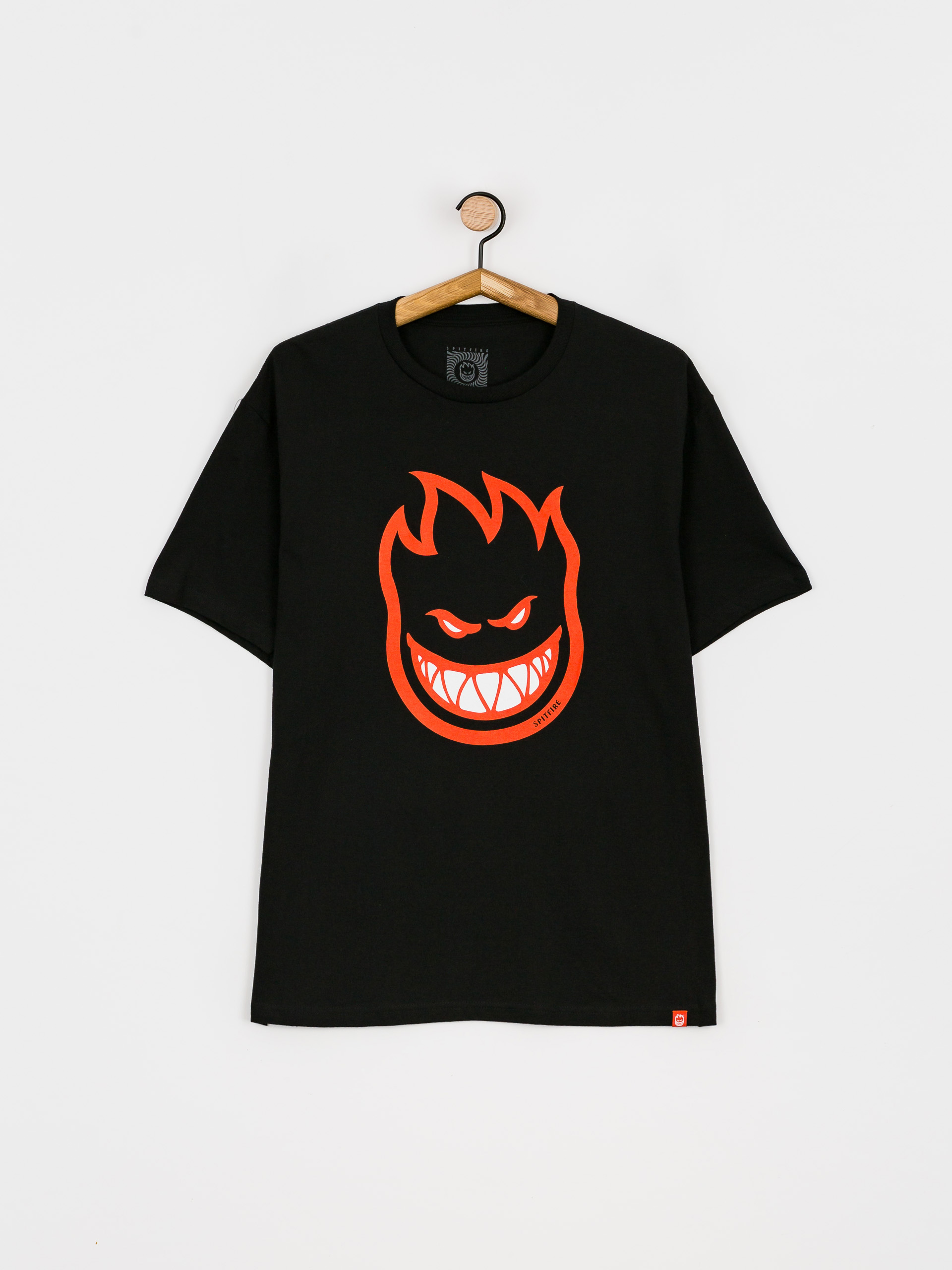 T-shirt Spitfire Bighead Fill (black/red)