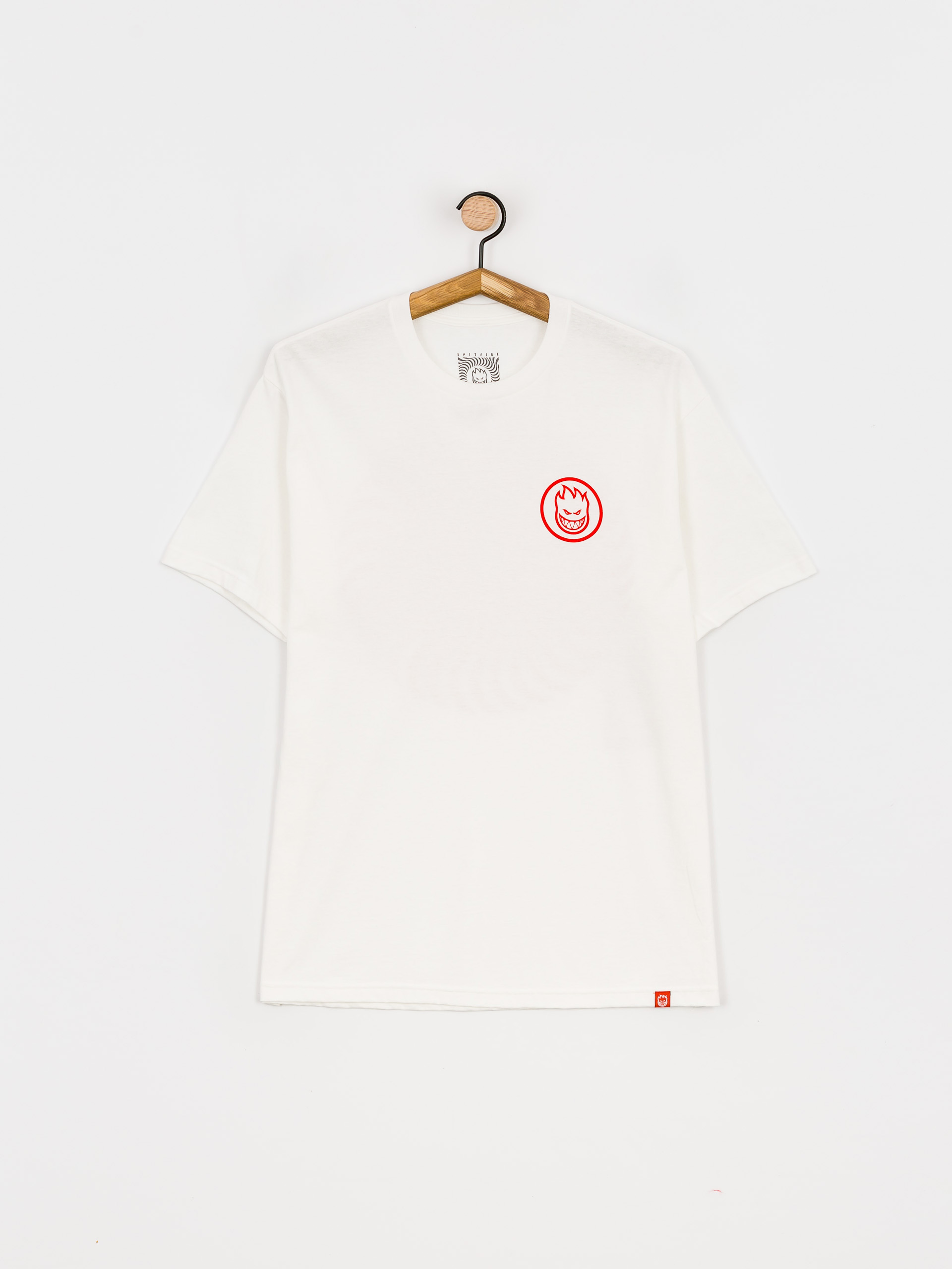 T-shirt Spitfire Clssc Swrl (white/red)