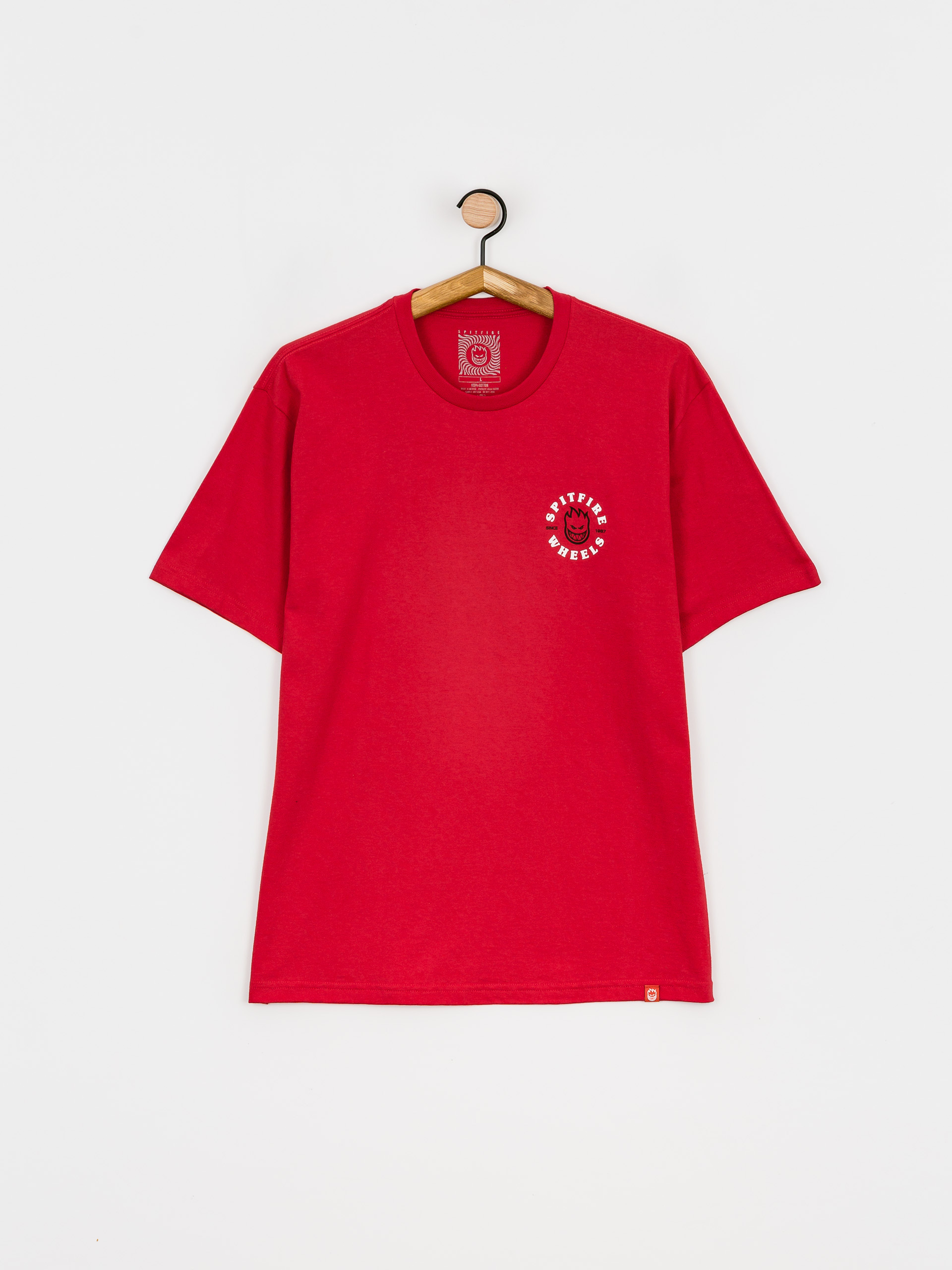 T-shirt Spitfire Bghd Clsc (red/white)
