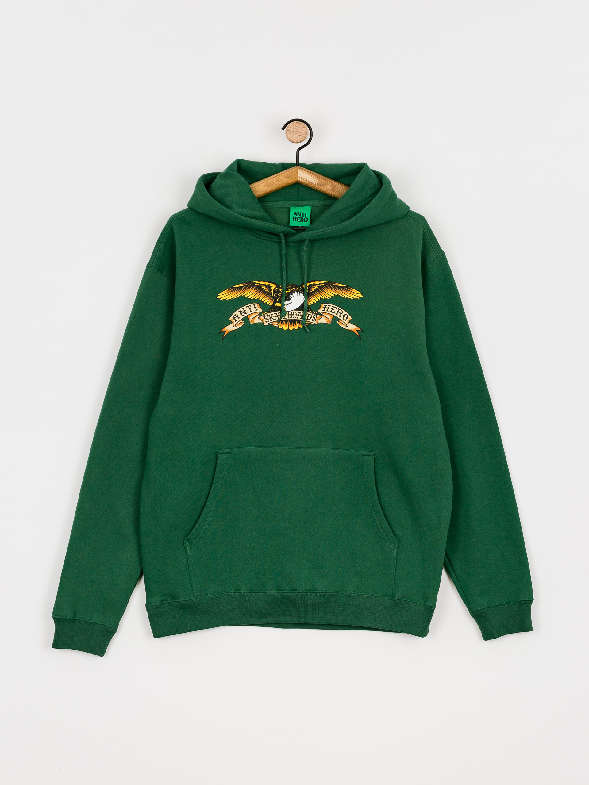 Bluza z kapturem Antihero Eagle HD (dark green/brown)