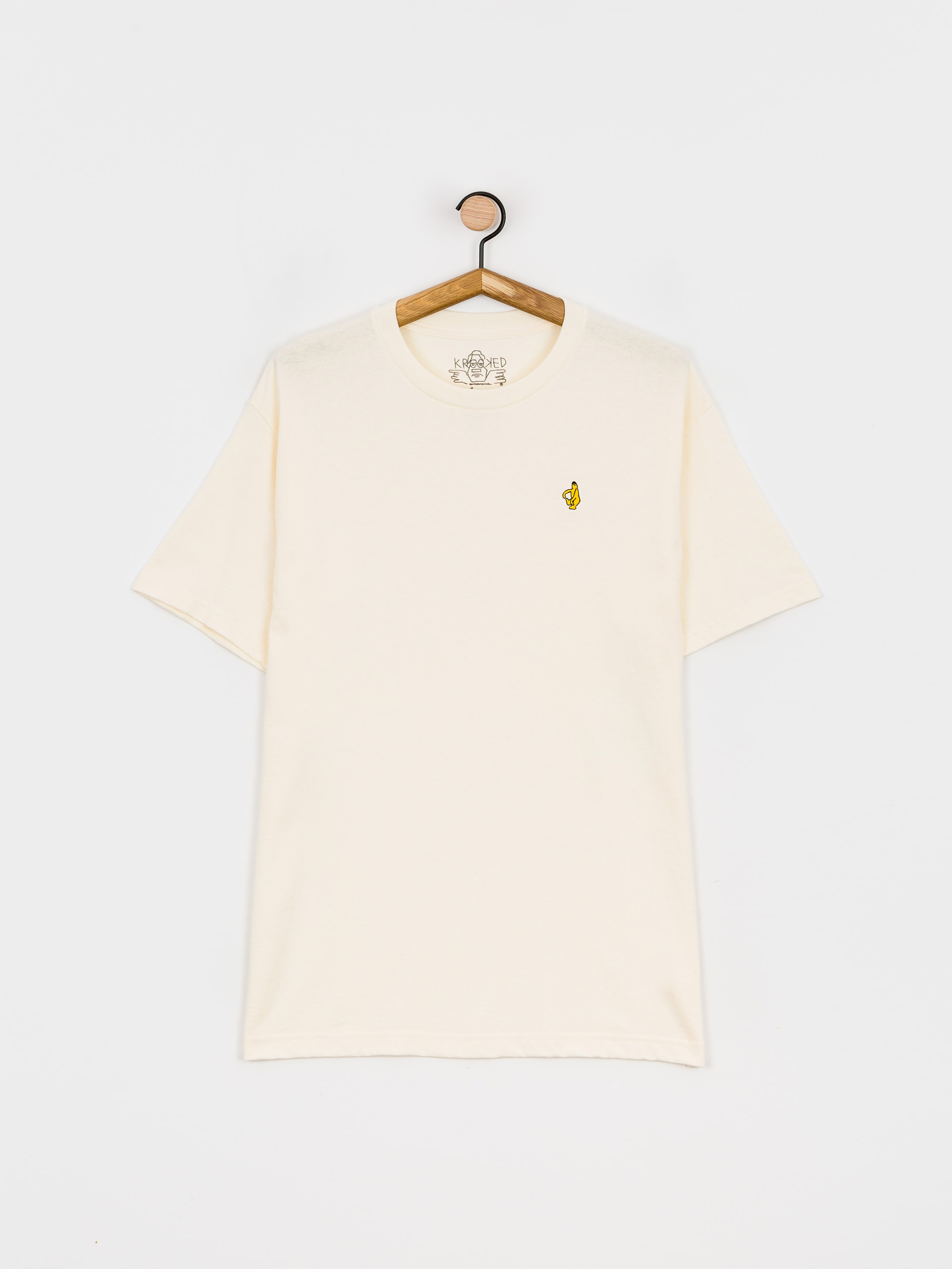 T-shirt Krooked Shmoo (natural/yellow)