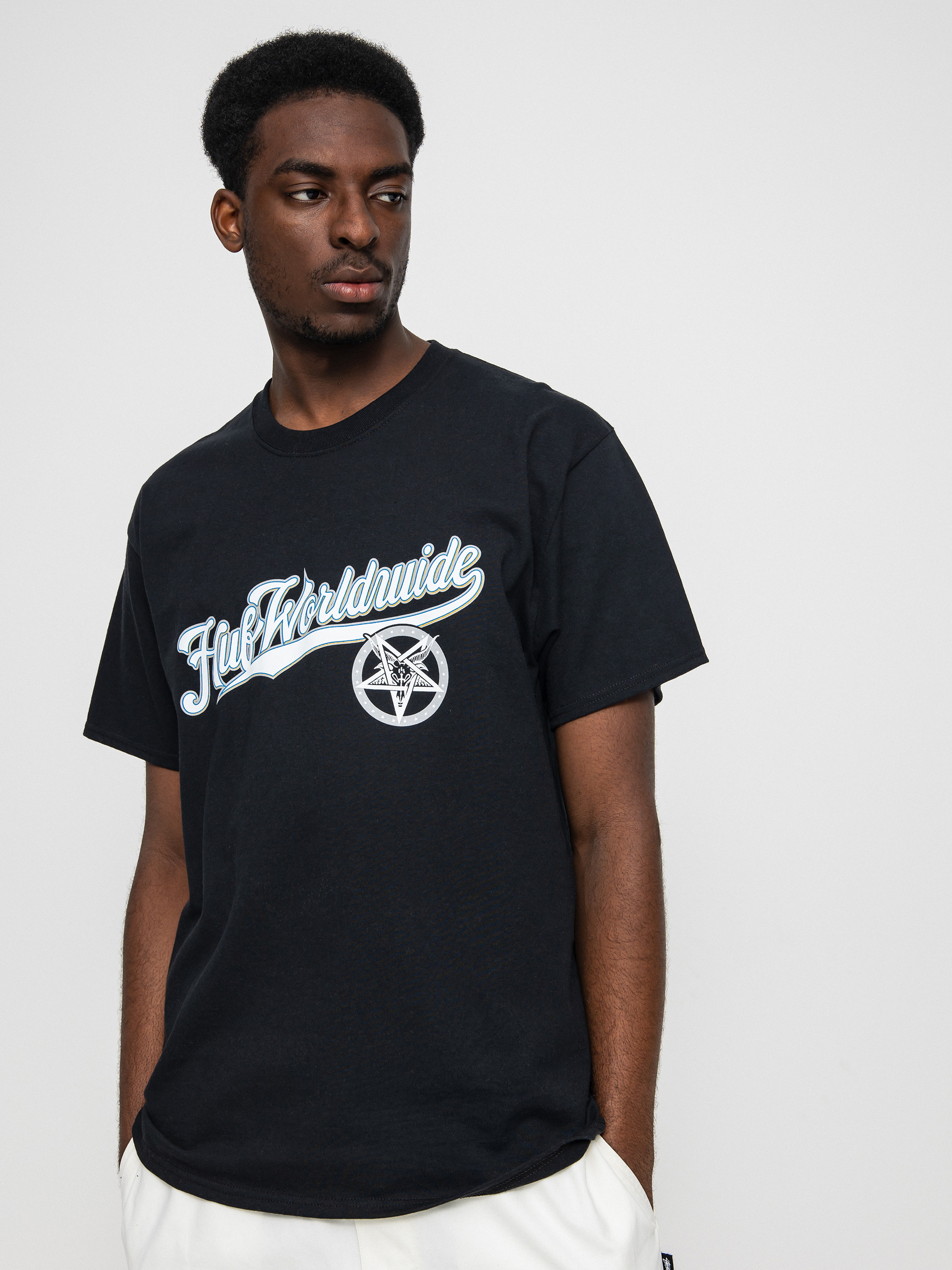 T-shirt HUF X Thrasher Portola (black)