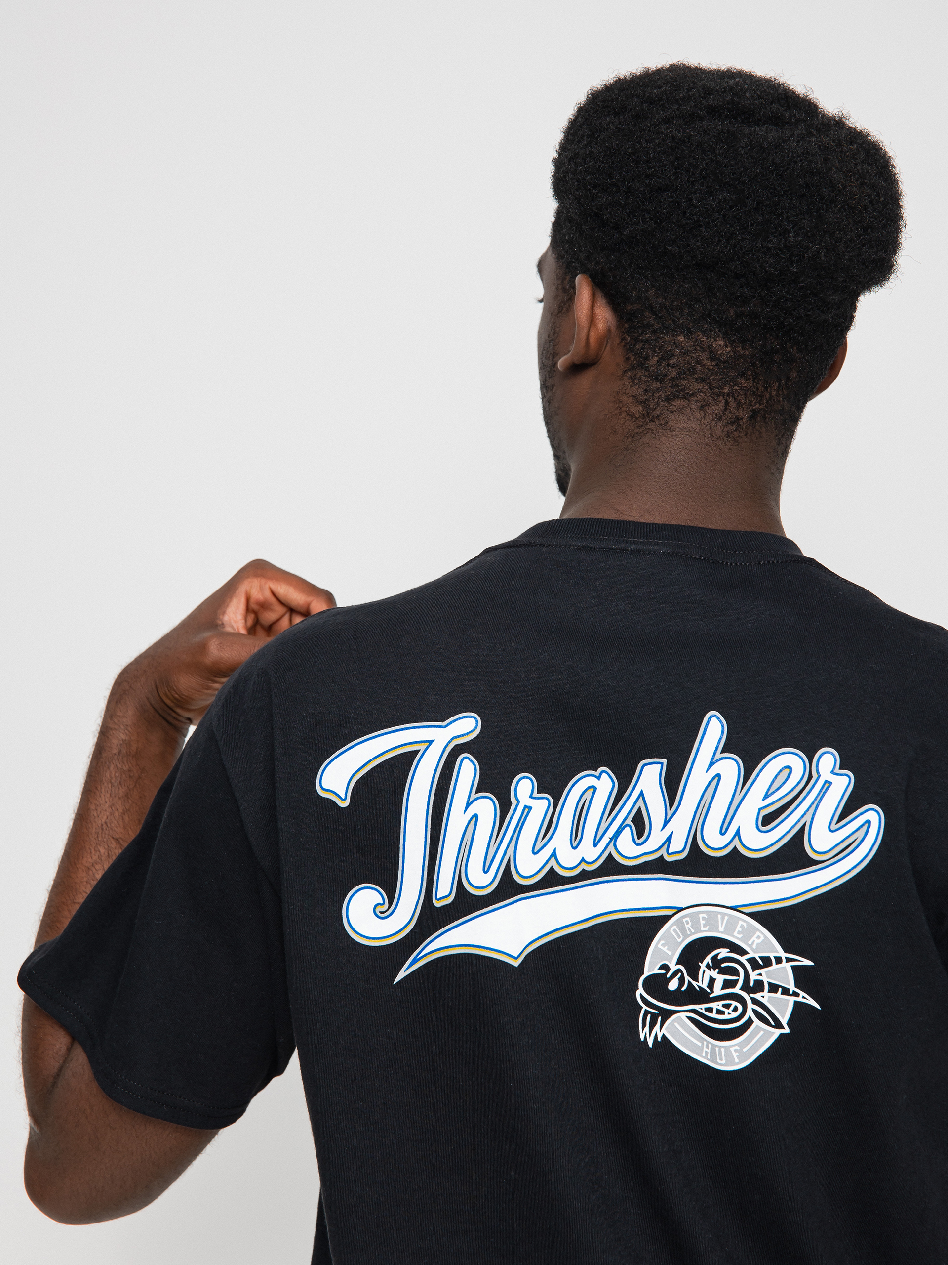 T-shirt HUF X Thrasher Portola (black)
