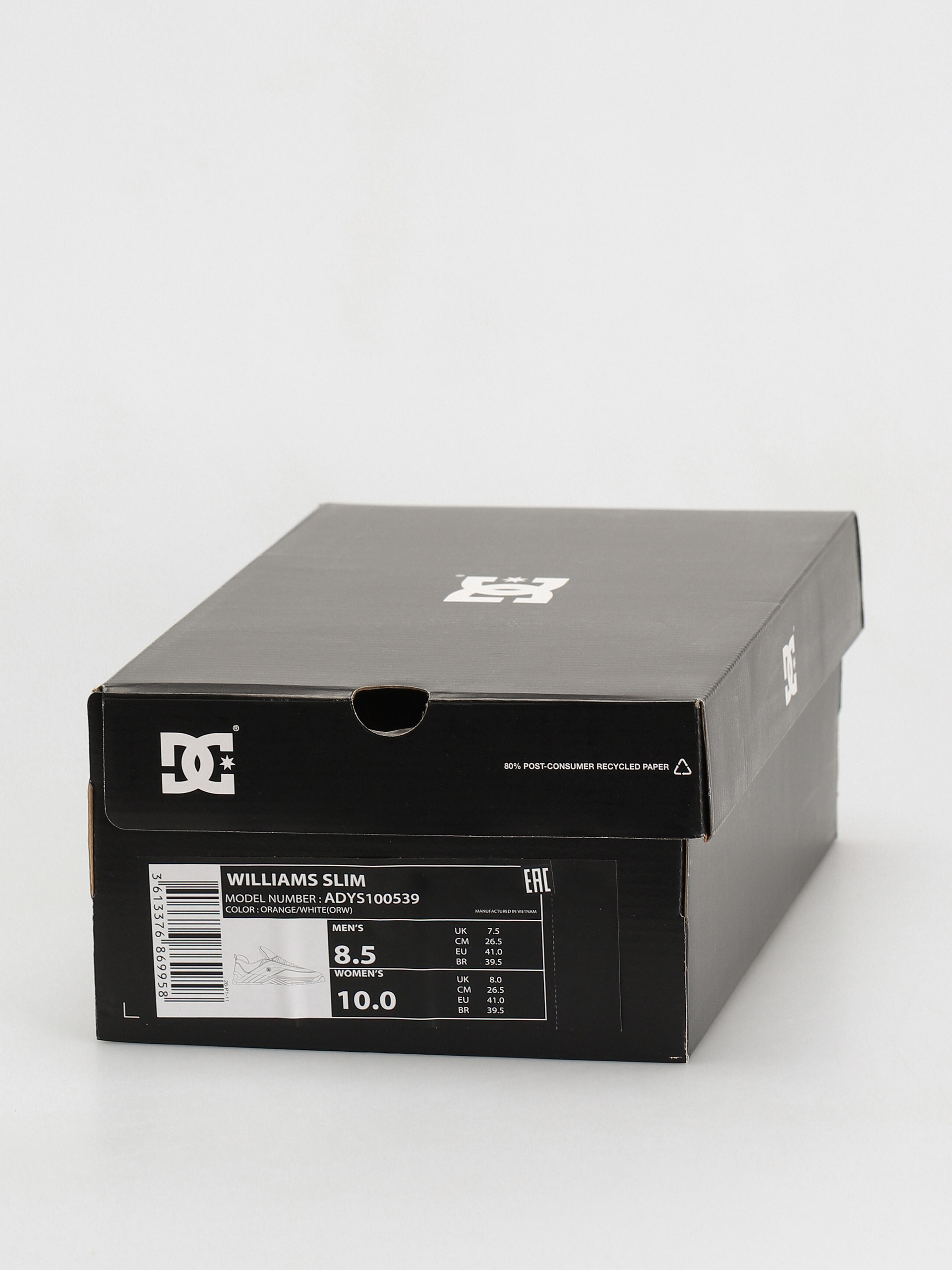 Buty DC Williams Slim (orange/white)