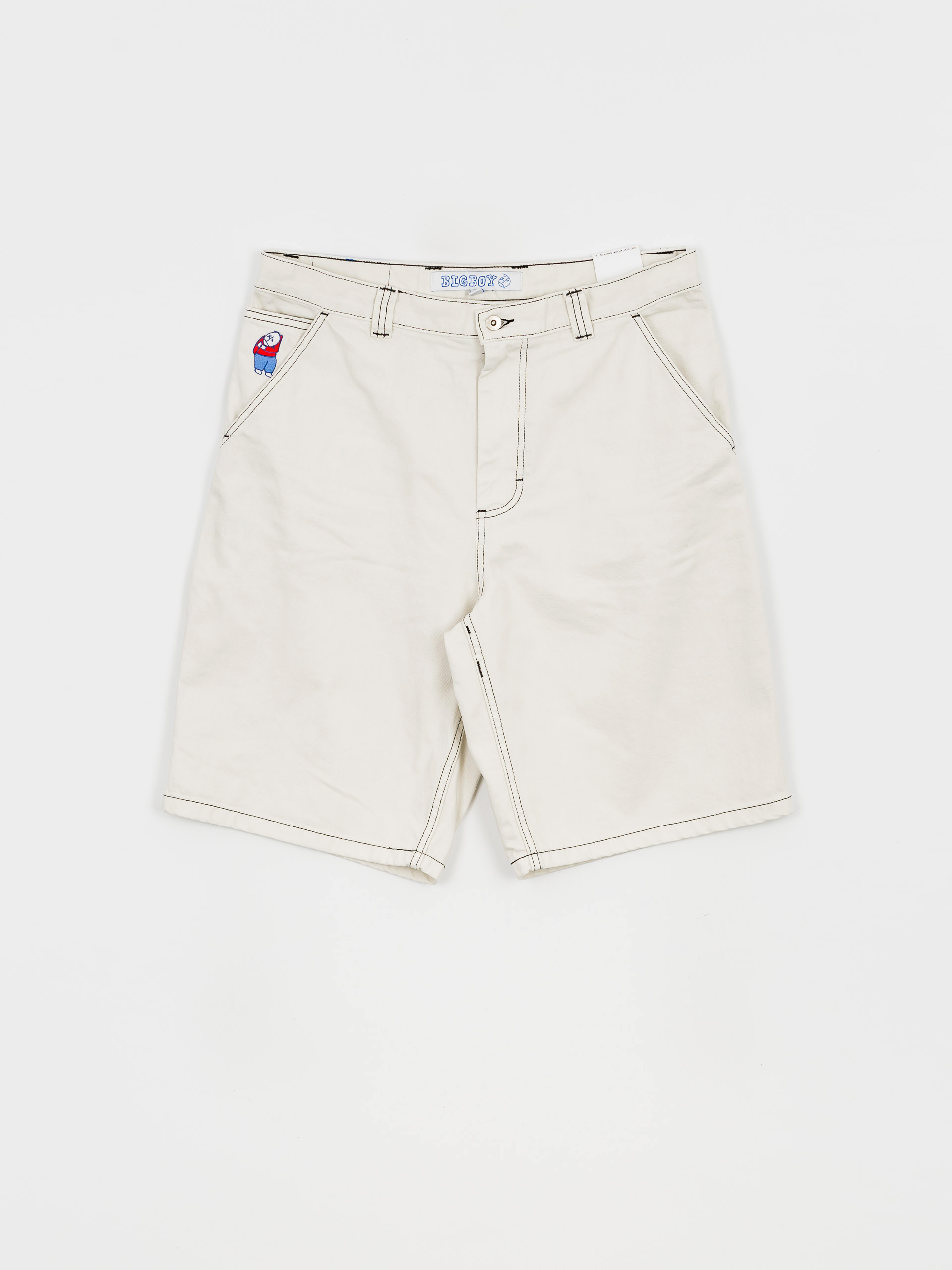 Szorty Polar Skate Big Boy Work (washed white)