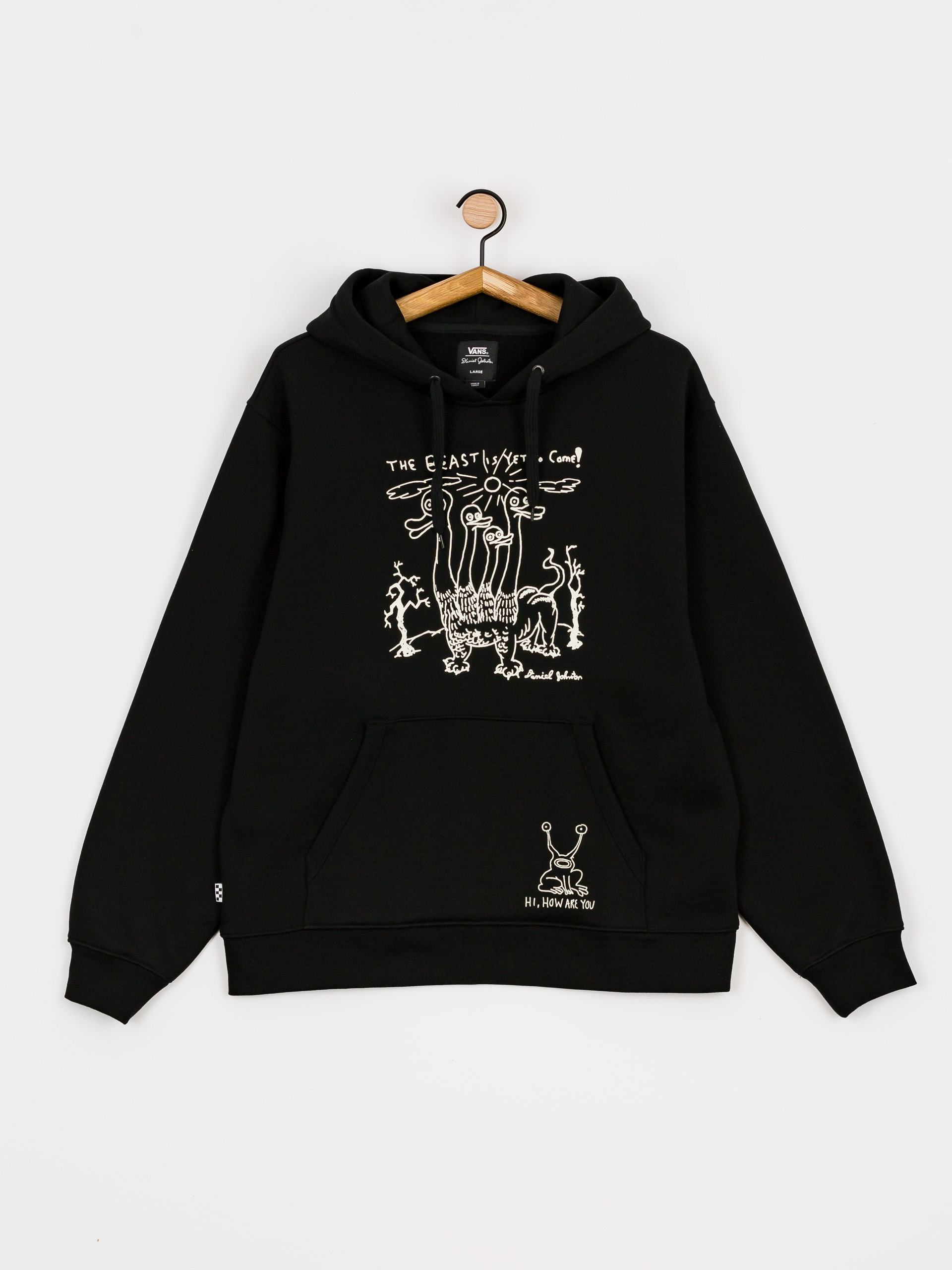 Bluza z kapturem Vans X Daniel Johnston HD (black)