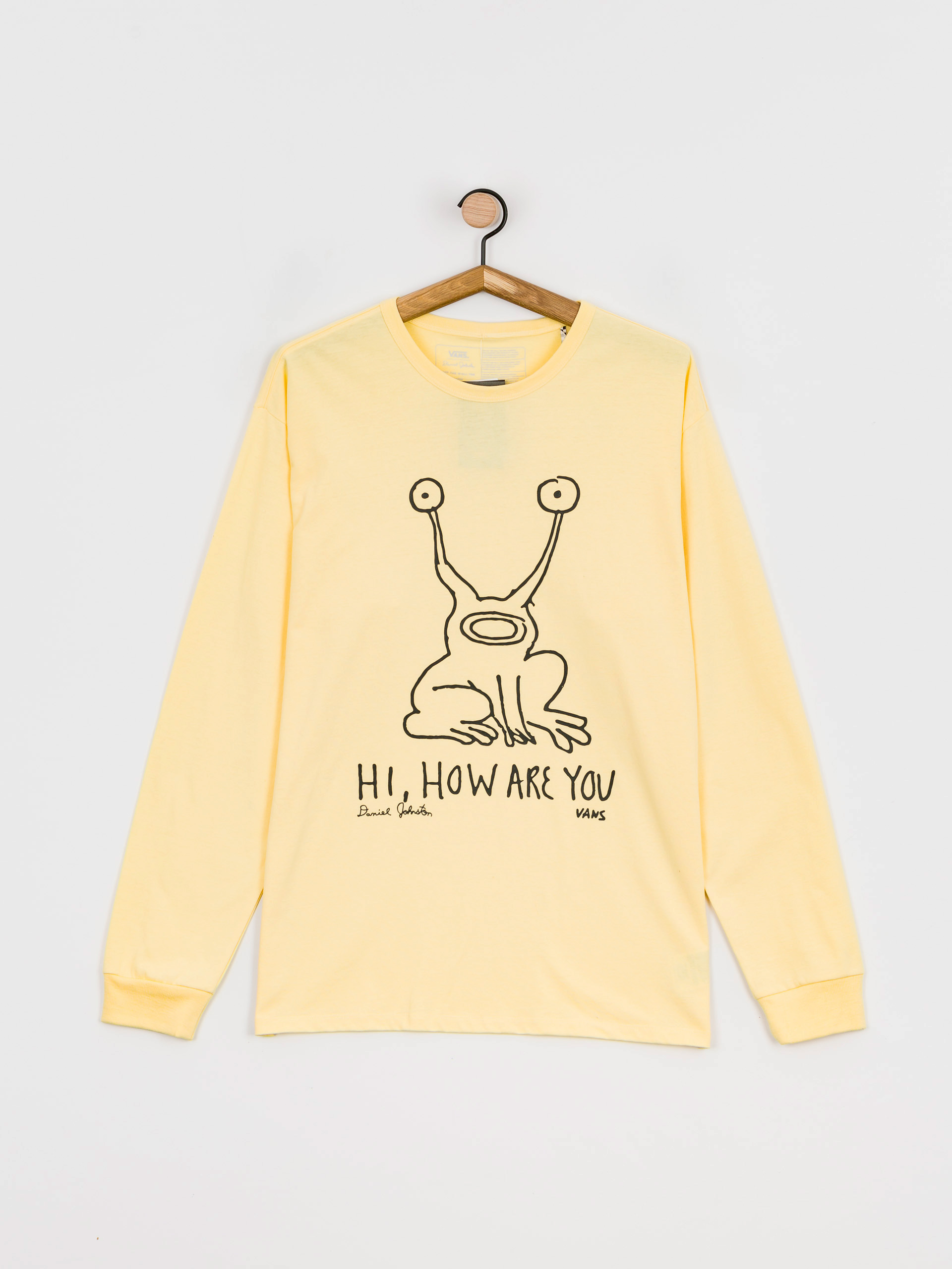 Longsleeve Vans X Daniel Johnston Otw (pale banana)