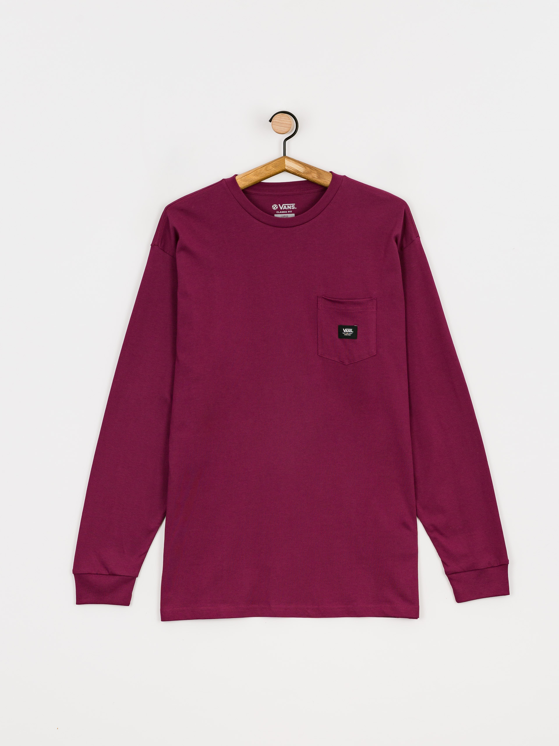 Longsleeve Vans Woven Patch Pocket (purple potion)