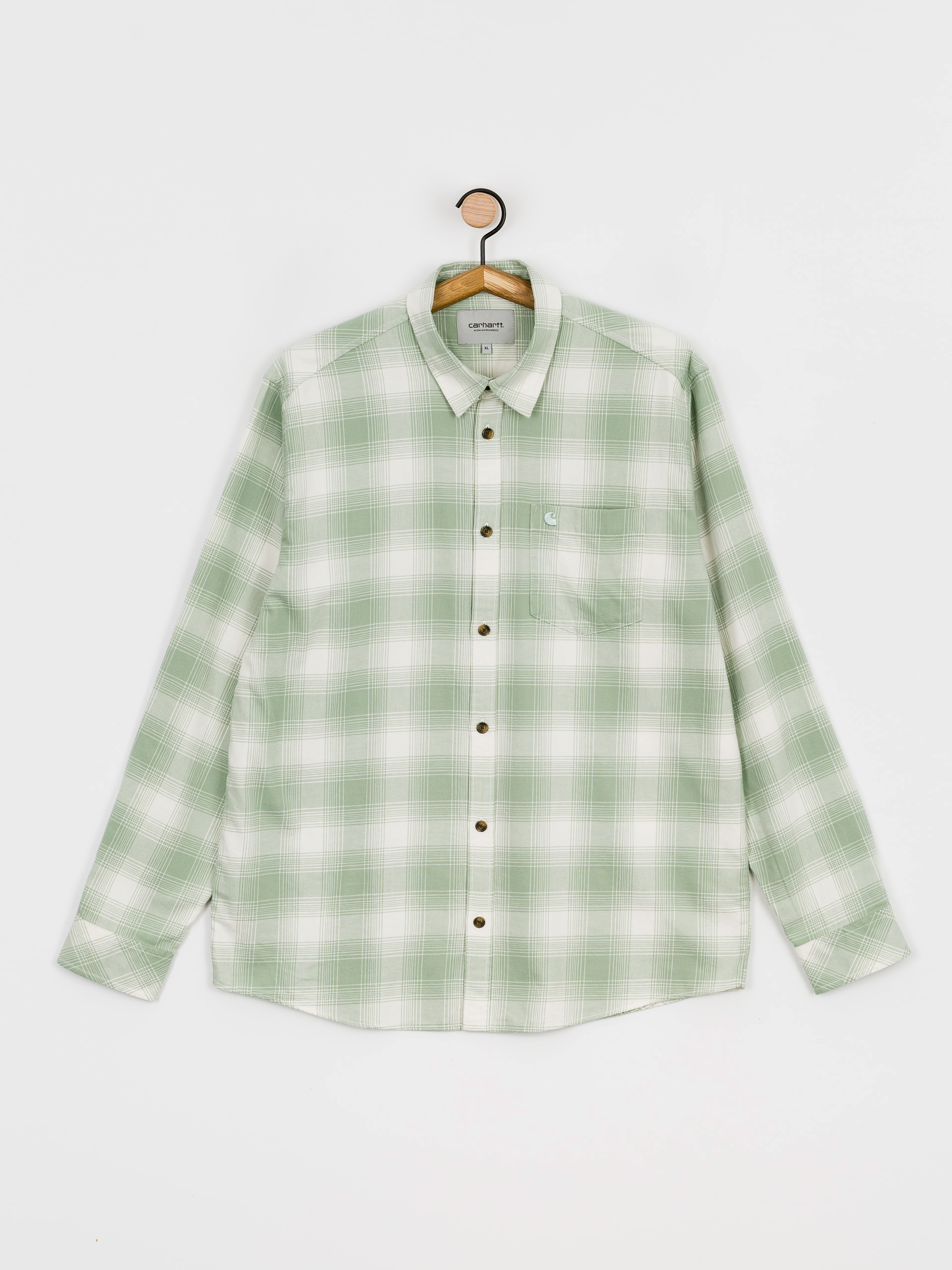 Koszula Carhartt WIP Deaver (deaver check/misty sage)