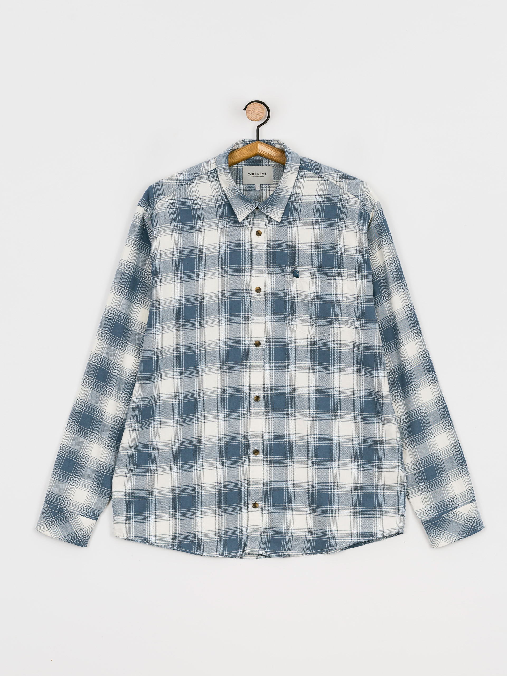 Koszula Carhartt WIP Deaver (deaver check/storm blue)