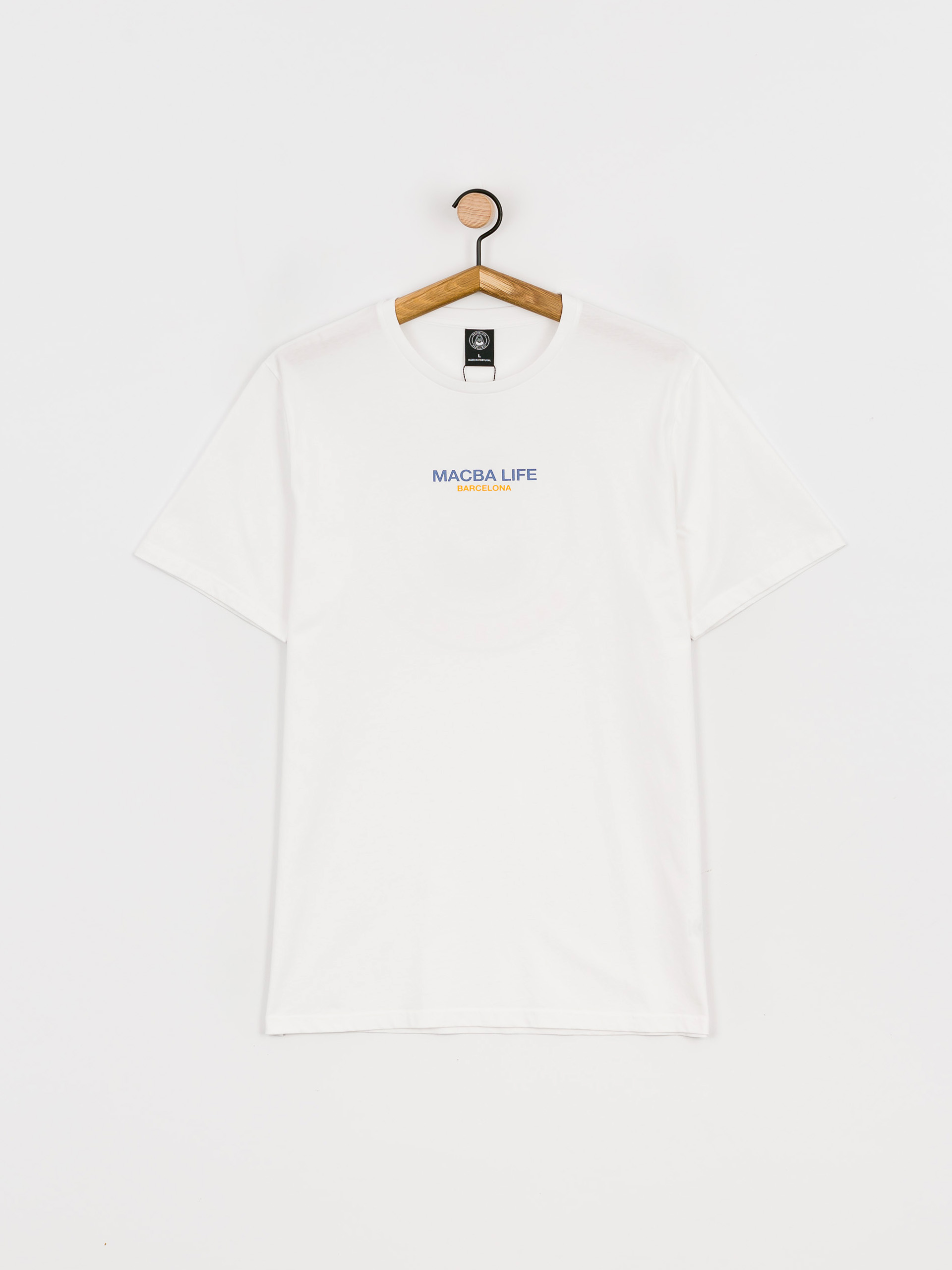 T-shirt Macba Life Two Tones (white/blue)
