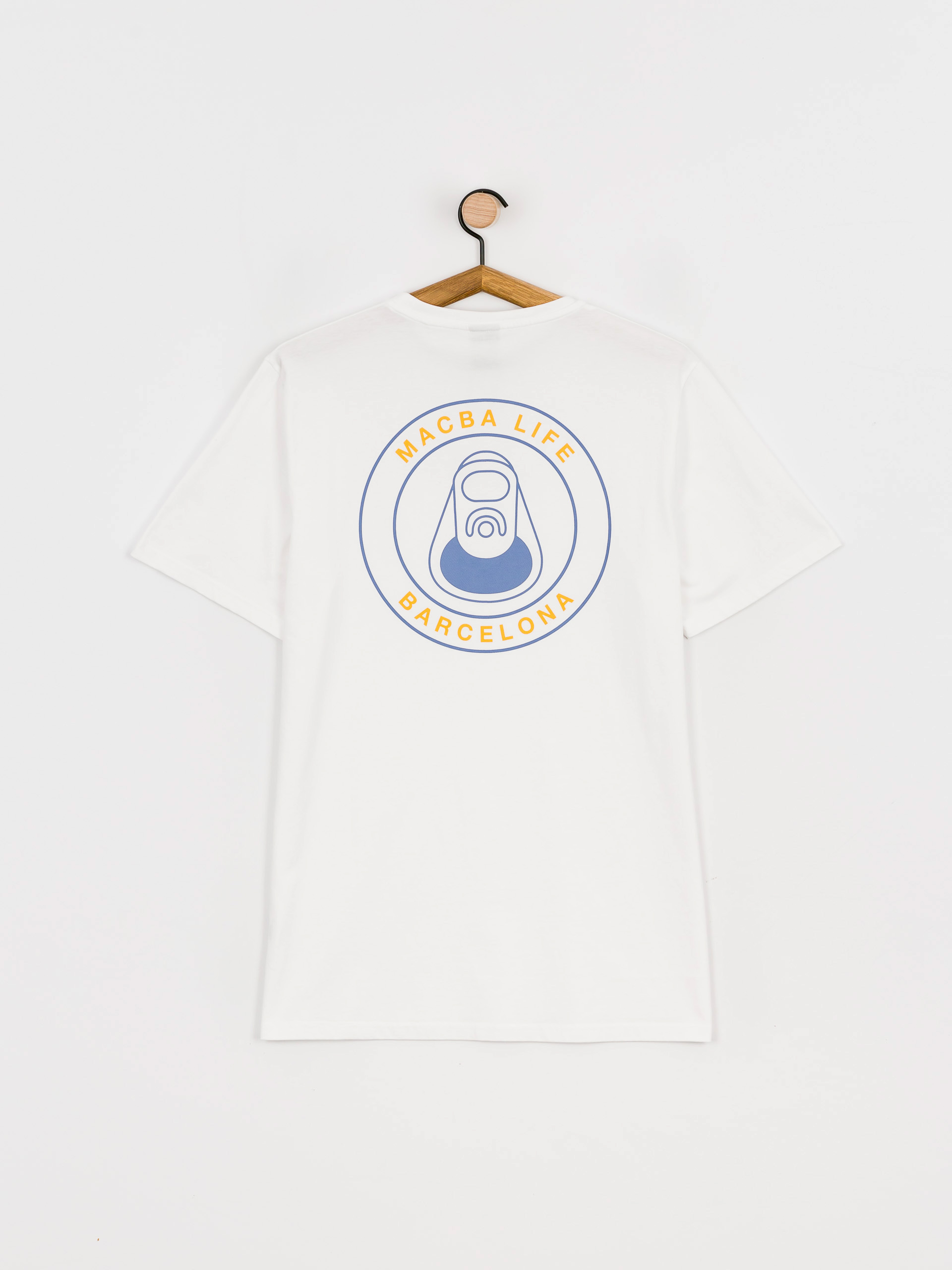 T-shirt Macba Life Two Tones (white/blue)