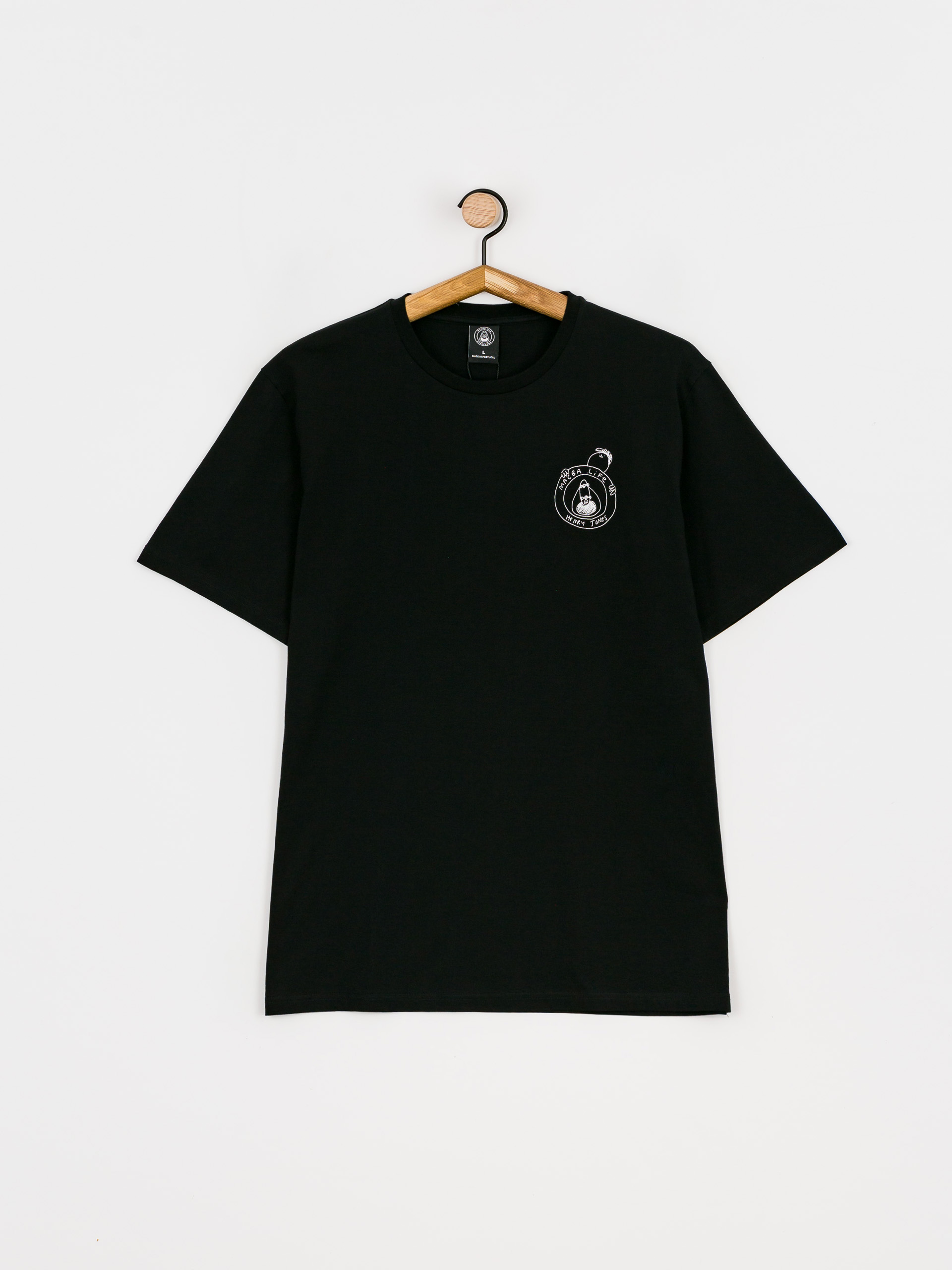 T-shirt Macba Life Henry Jones Skate Logo (black)