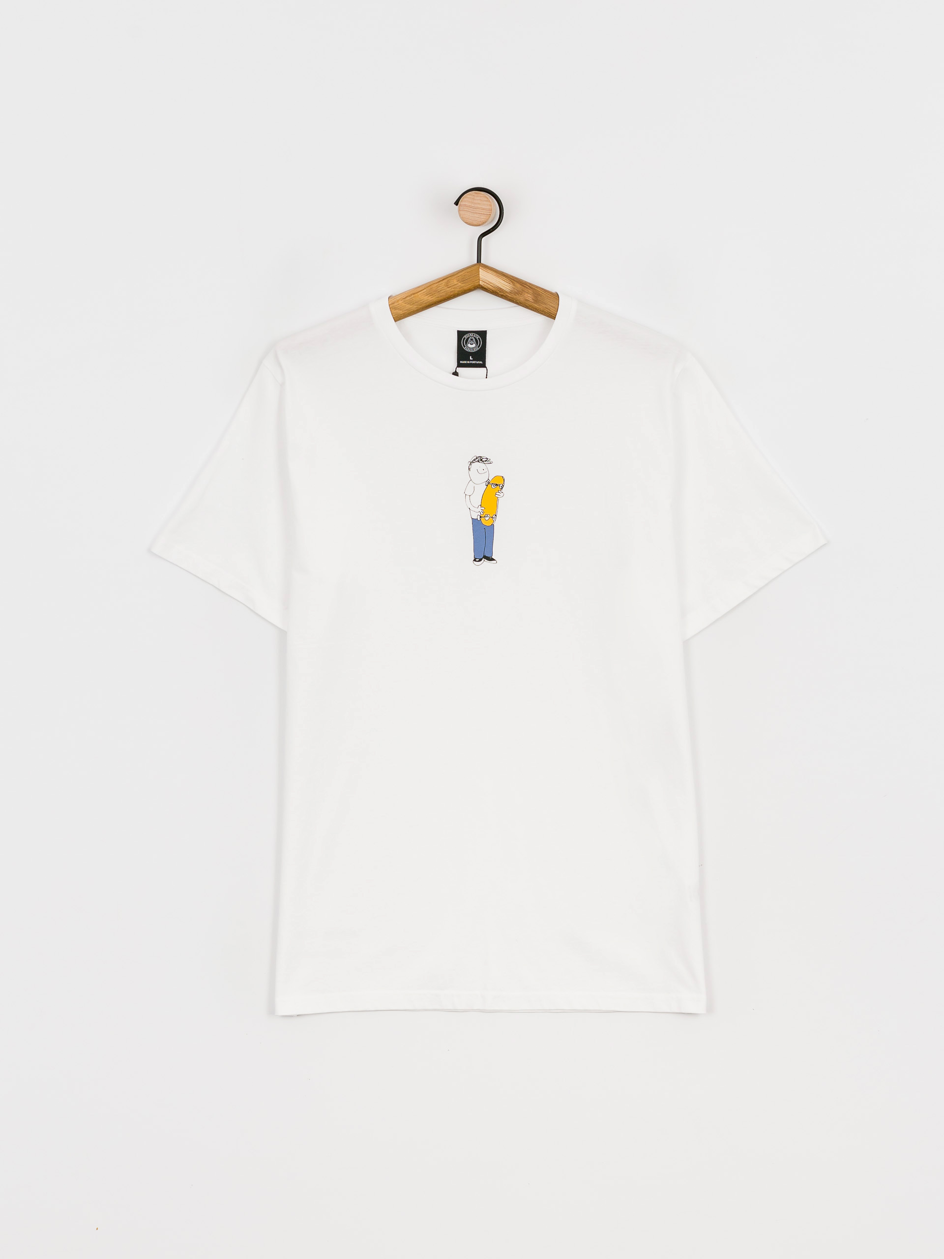 T-shirt Macba Life Henry Jones Skate Logo (white)