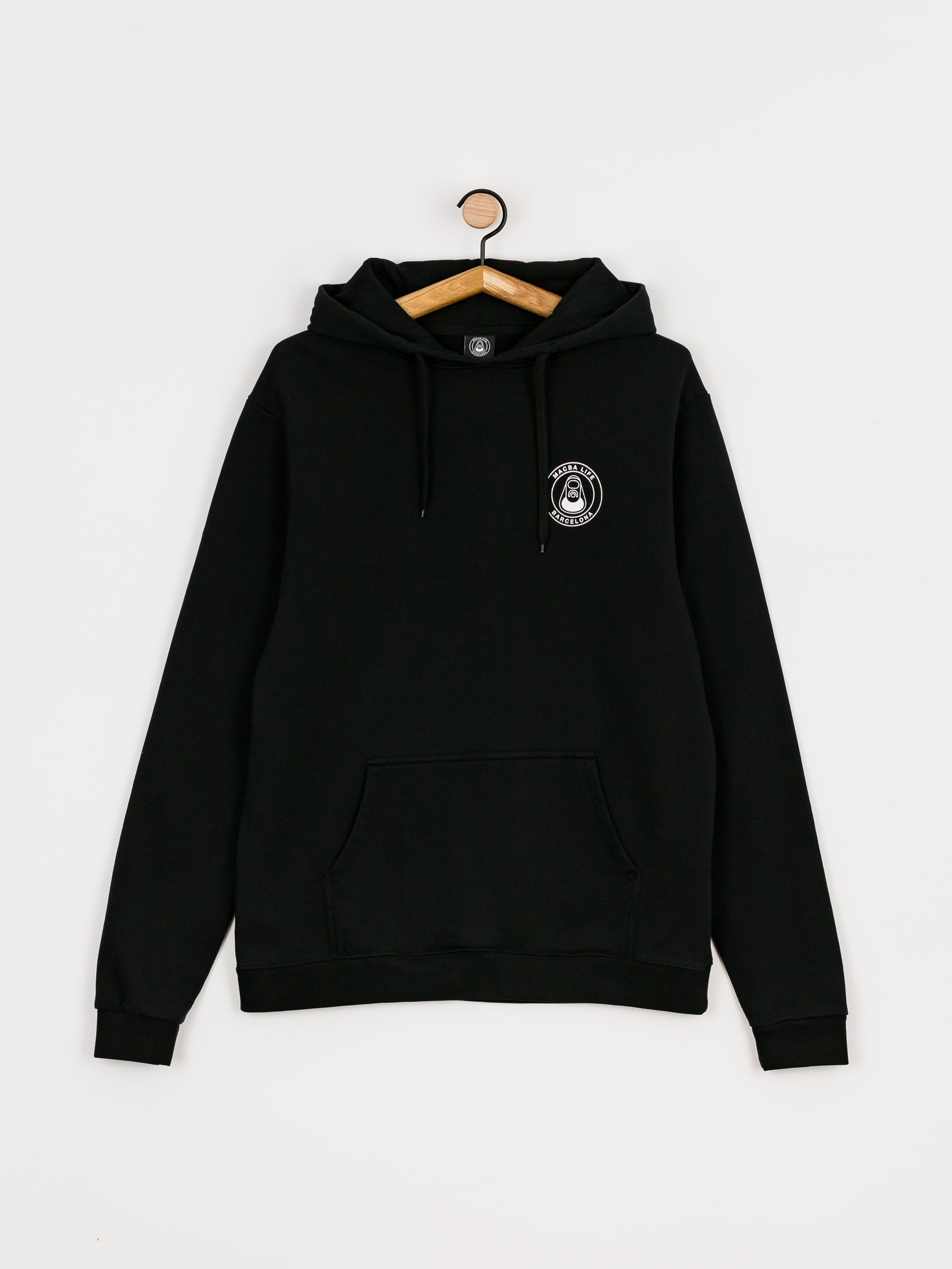 Bluza z kapturem Macba Life Og Logo HD (black)