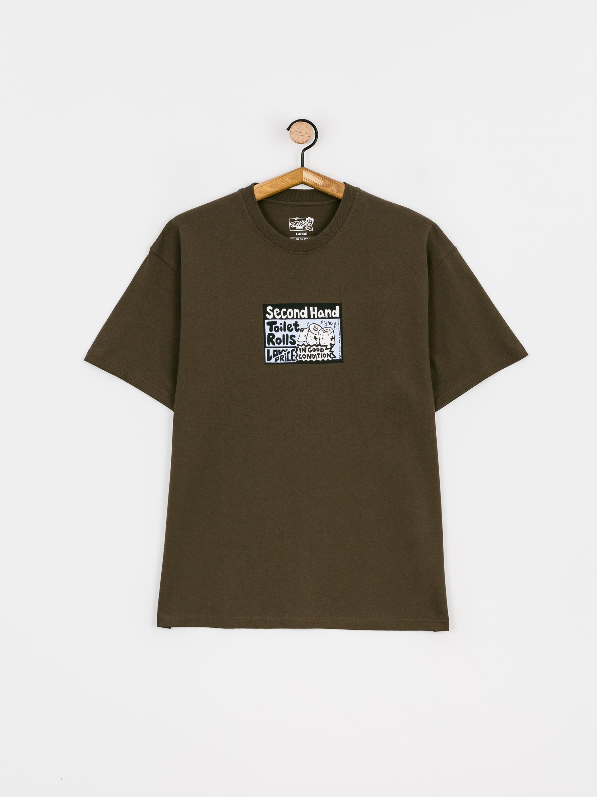 T-shirt Polar Skate Classifieds (brown)