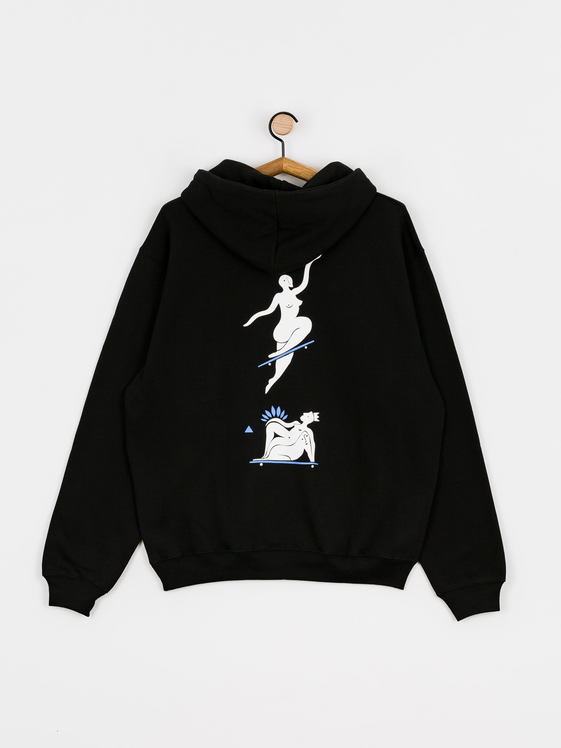 Bluza z kapturem Polar Skate No Complies Forever HD (black)