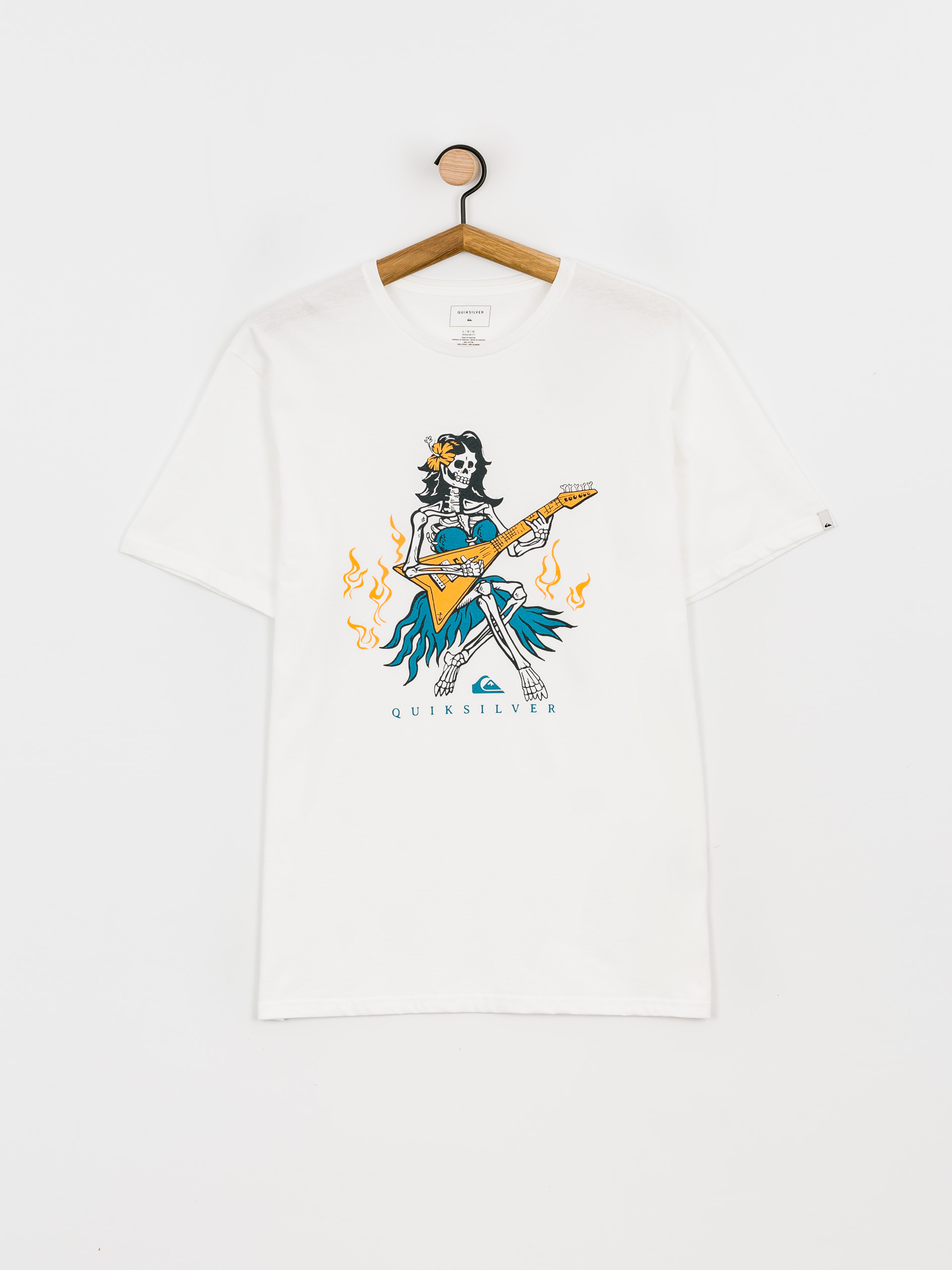 T-shirt Quiksilver Hot Motion (white)
