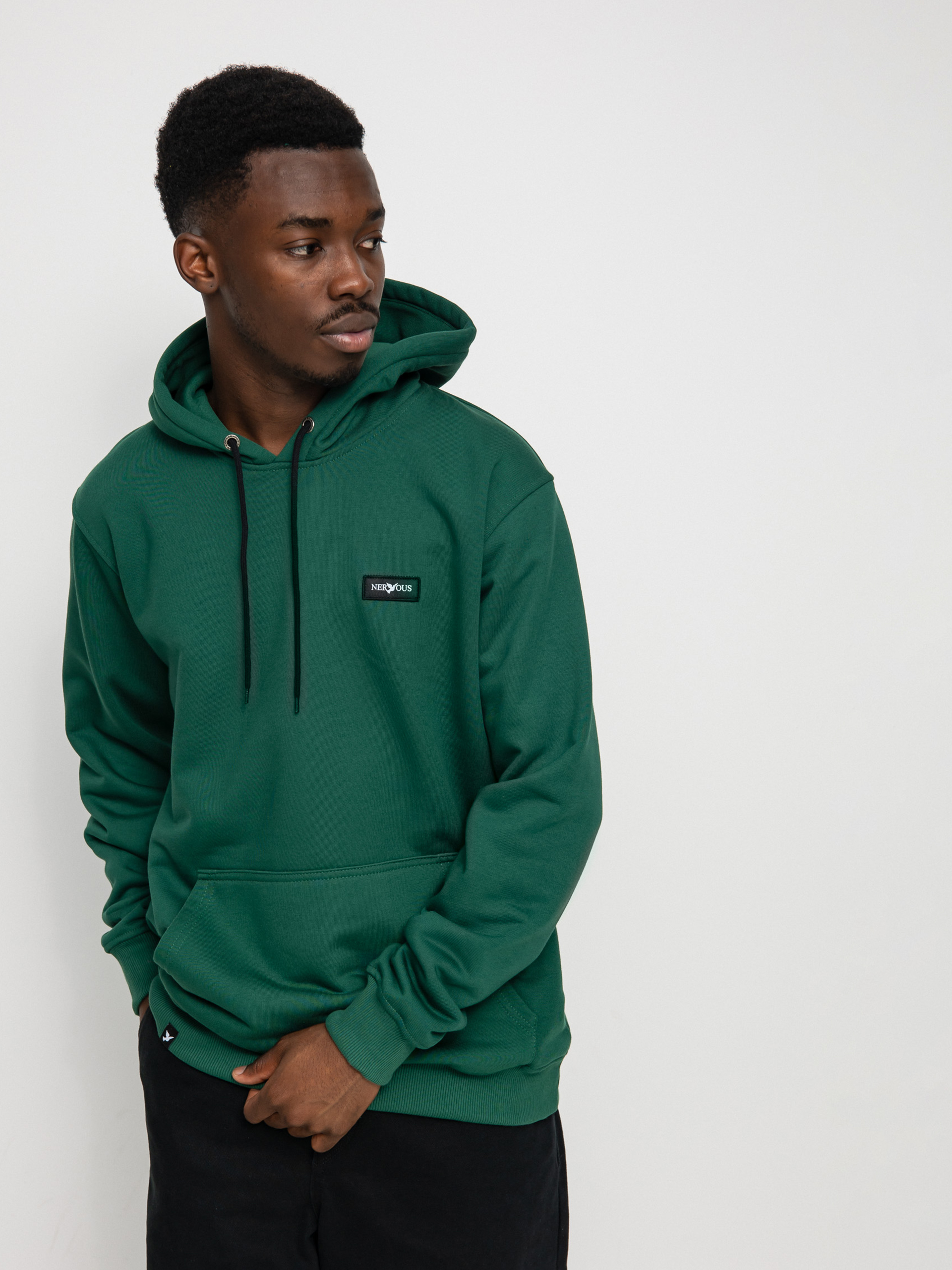 Bluza z kapturem Nervous Basic Classic HD (green)