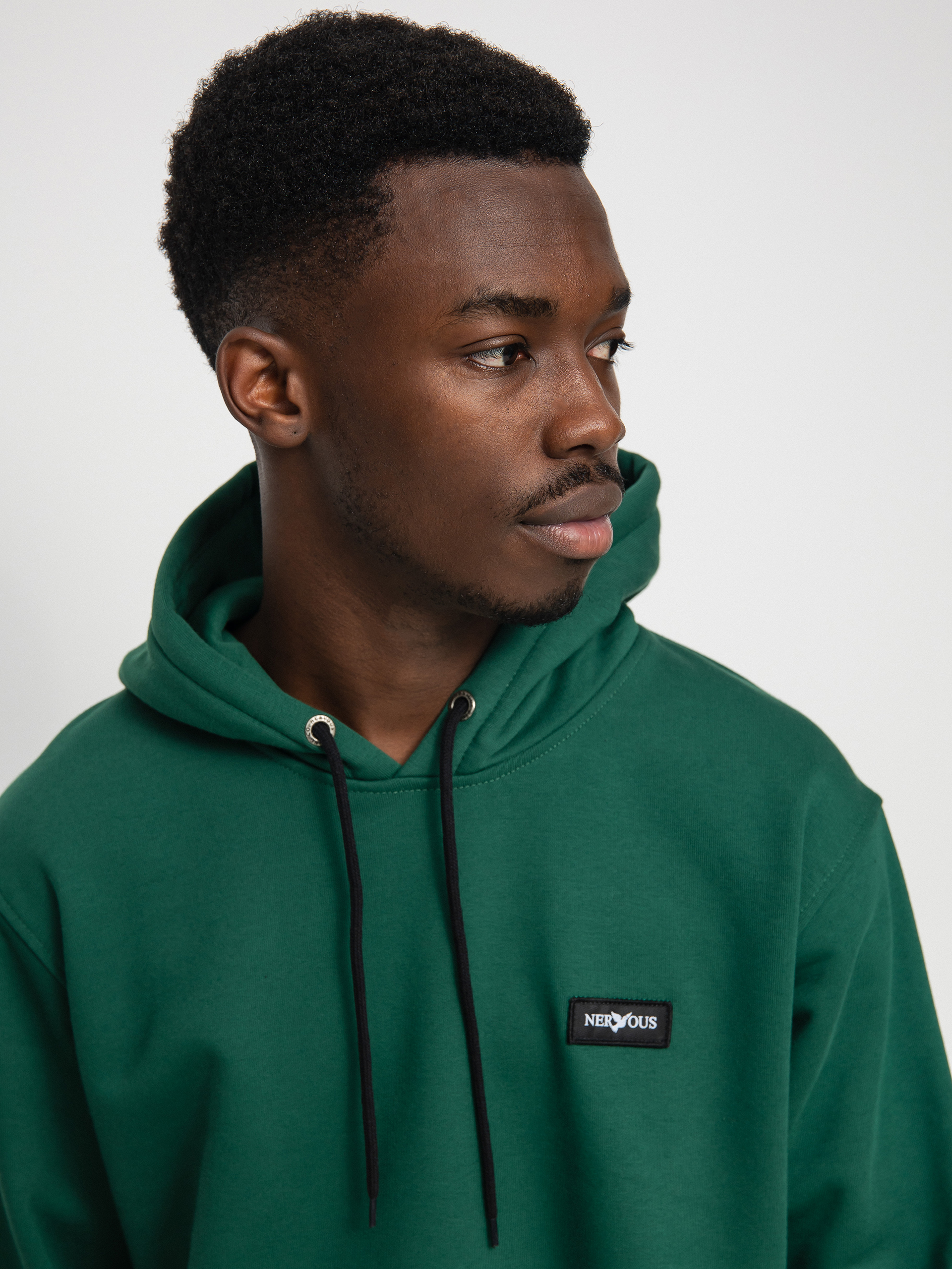 Bluza z kapturem Nervous Basic Classic HD (green)
