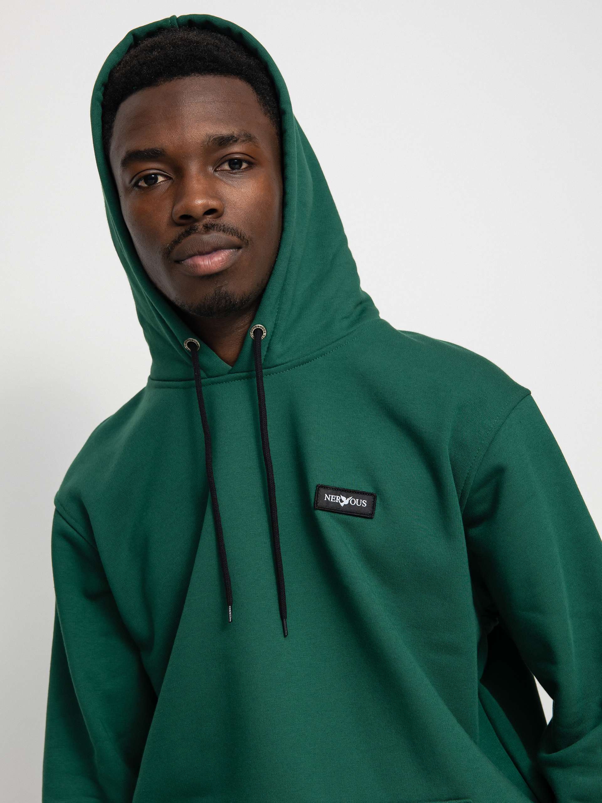 Bluza z kapturem Nervous Basic Classic HD (green)