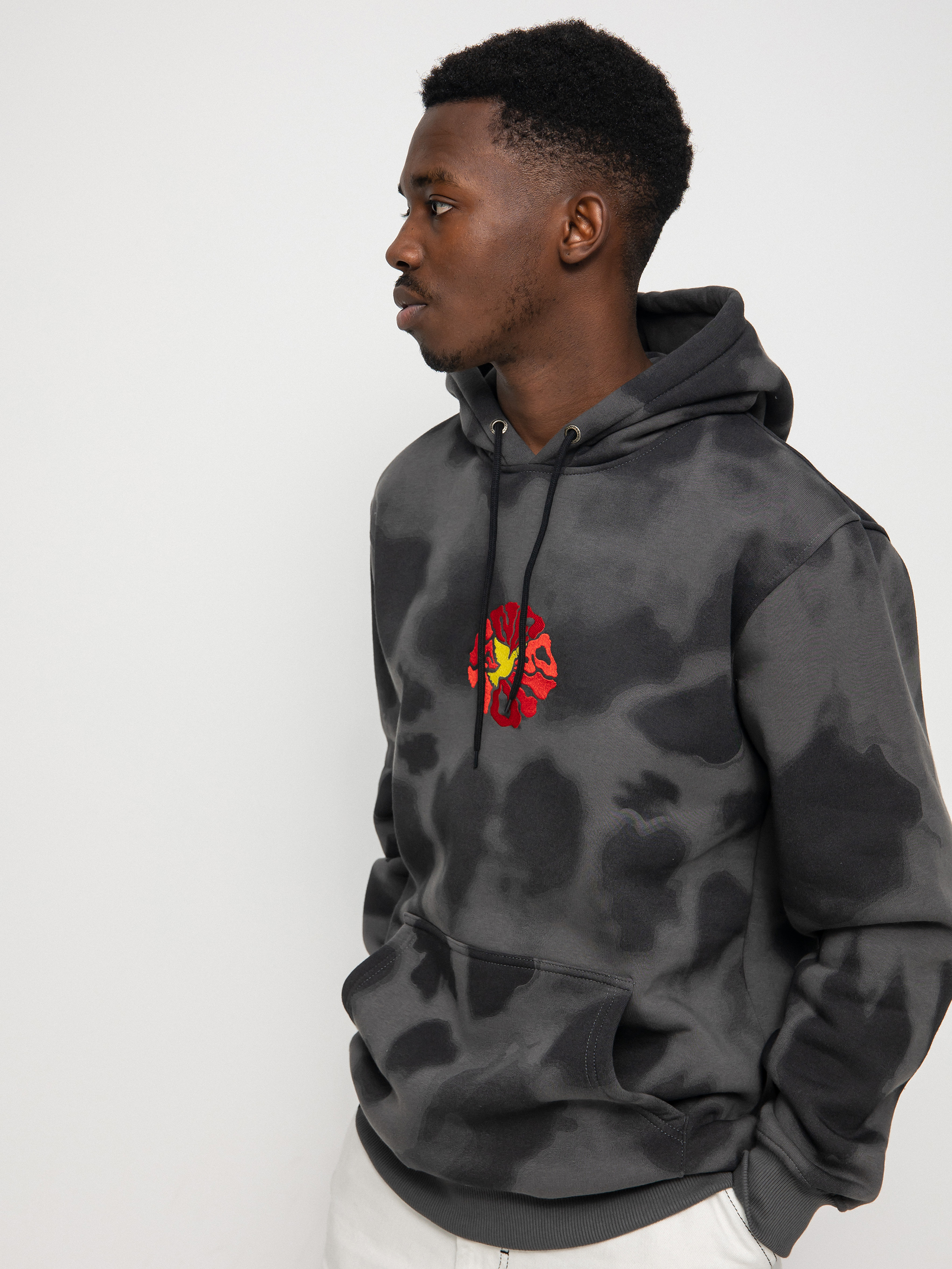 Bluza z kapturem Nervous Trippy HD (black)