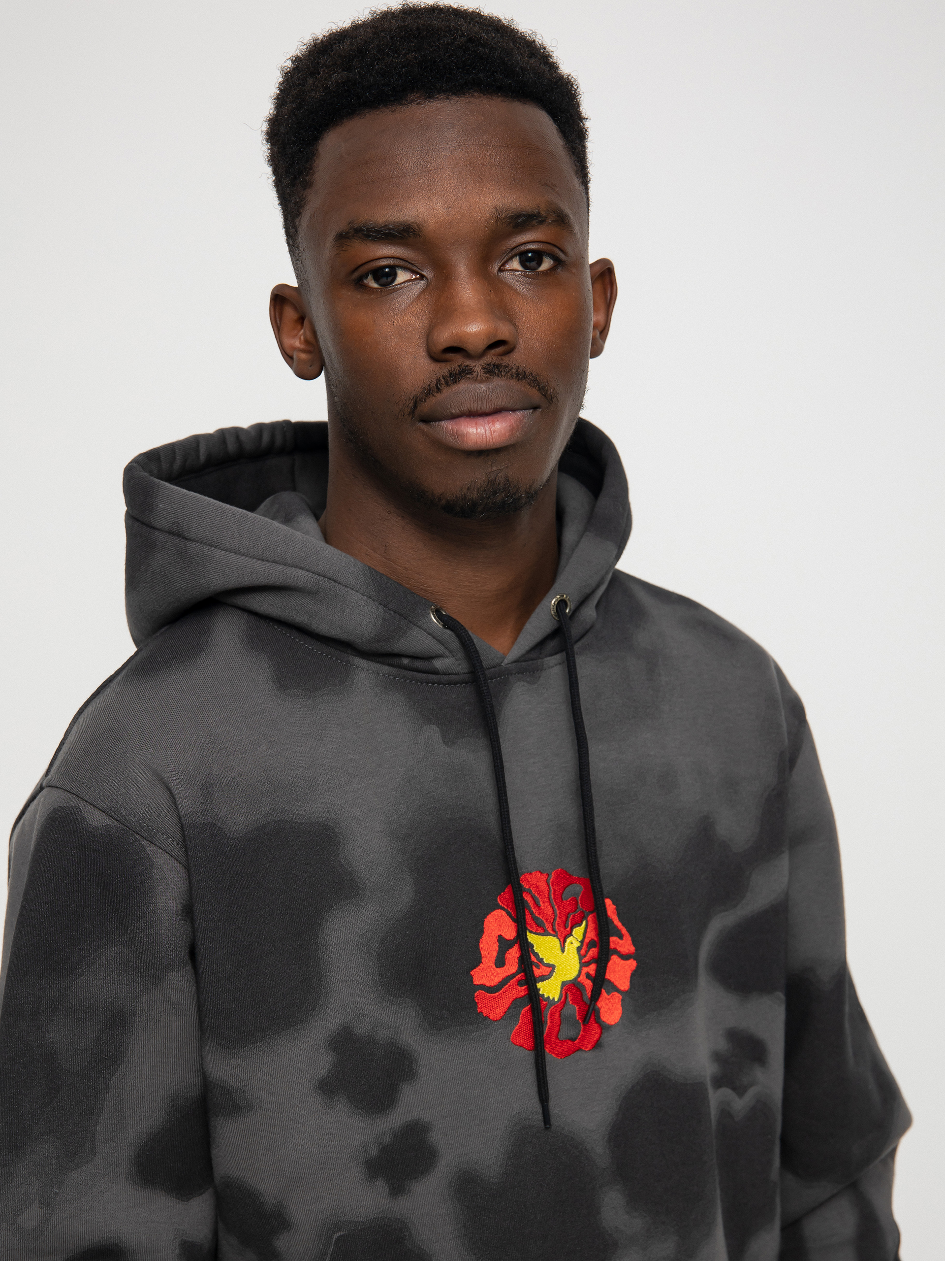 Bluza z kapturem Nervous Trippy HD (black)