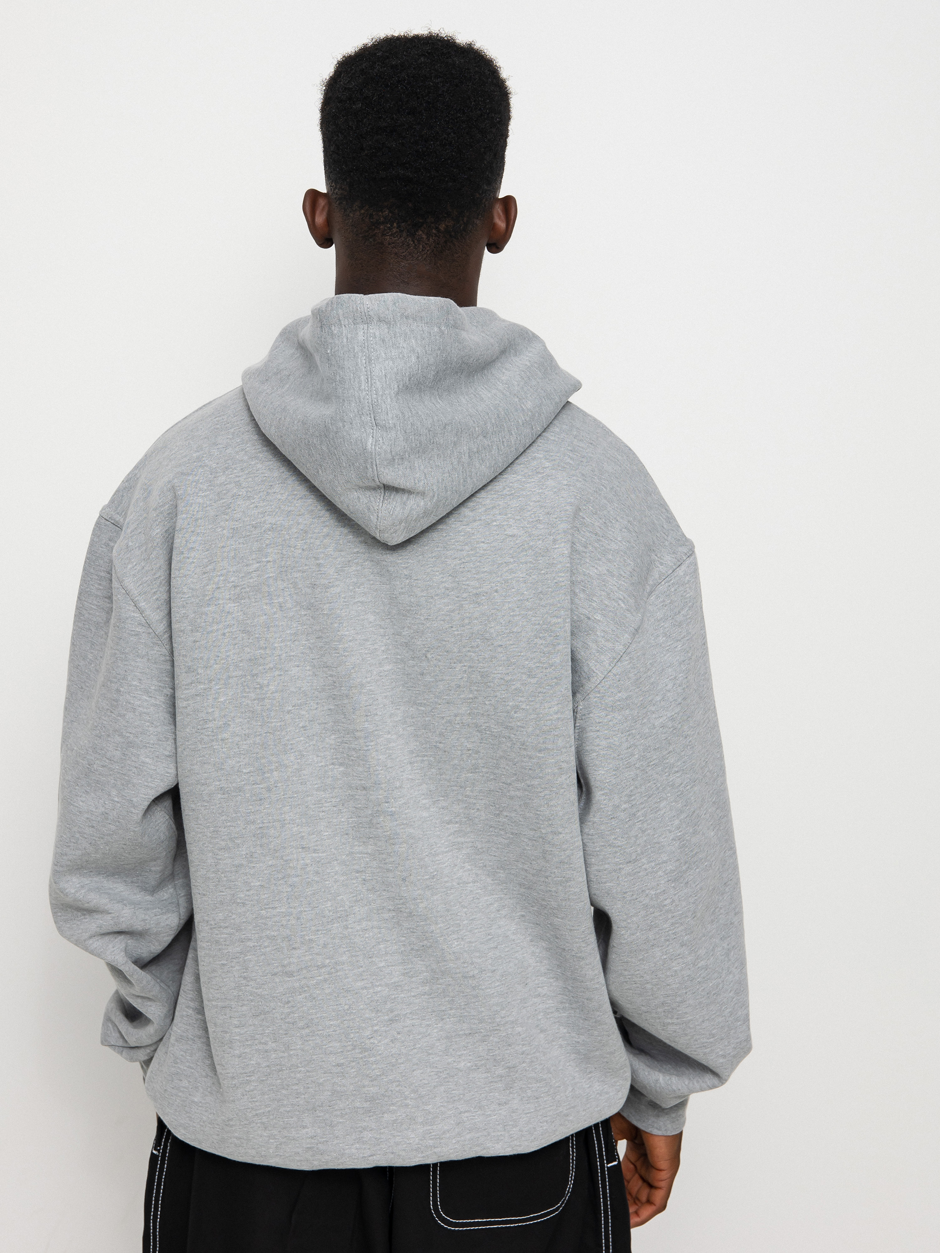 Bluza z kapturem Primitive Collegiate Arch HD (heather grey)
