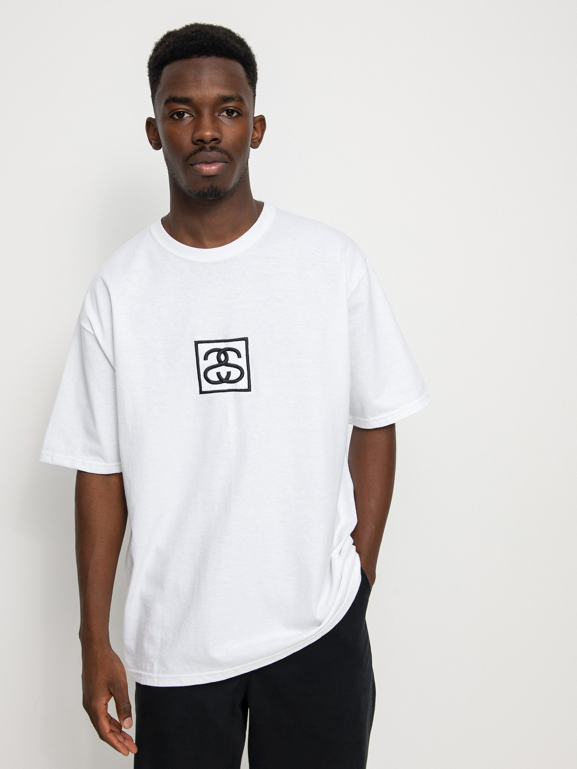 T-shirt Stussy Squared (white)