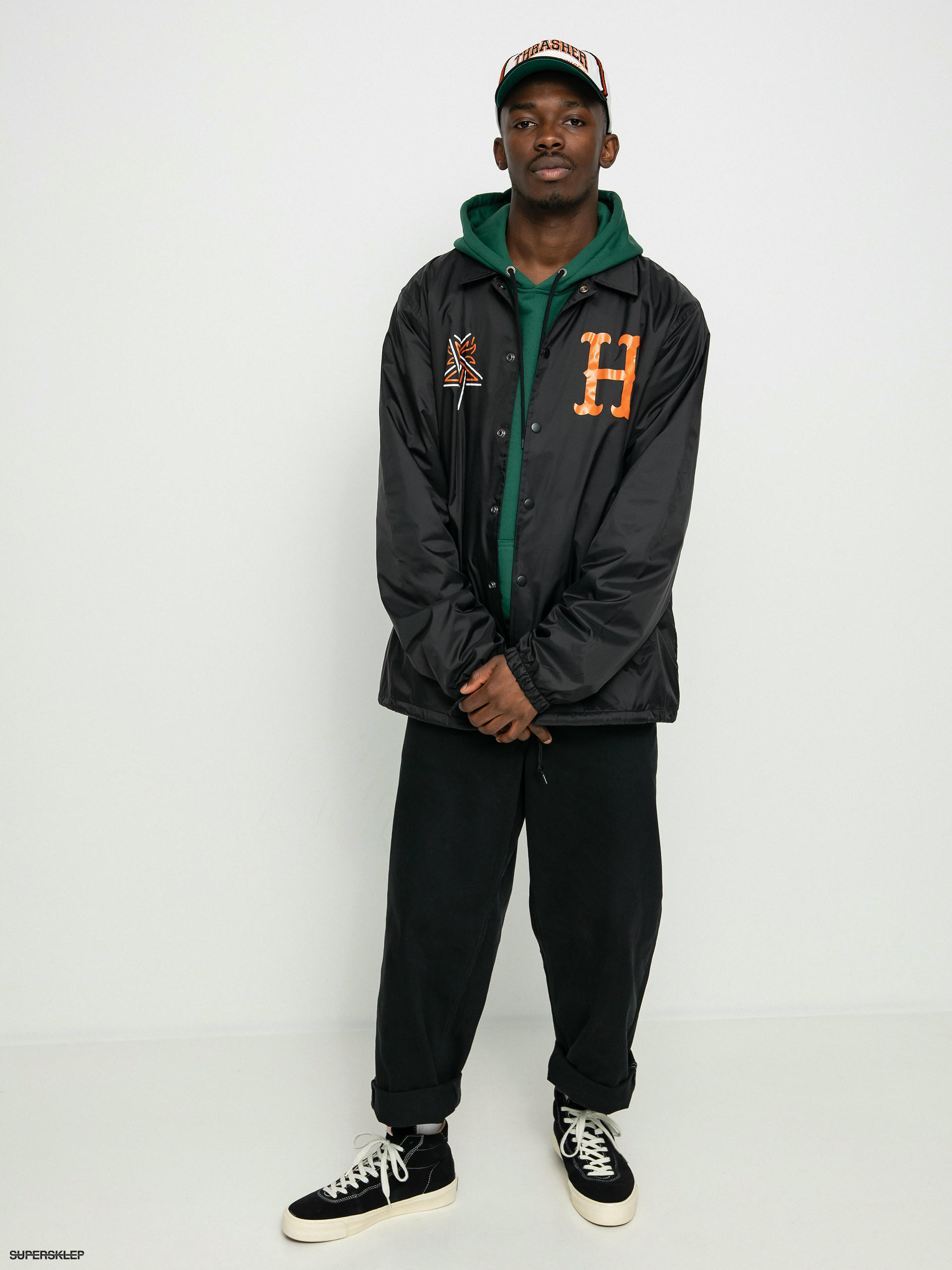 Huf x shop thrasher jacket