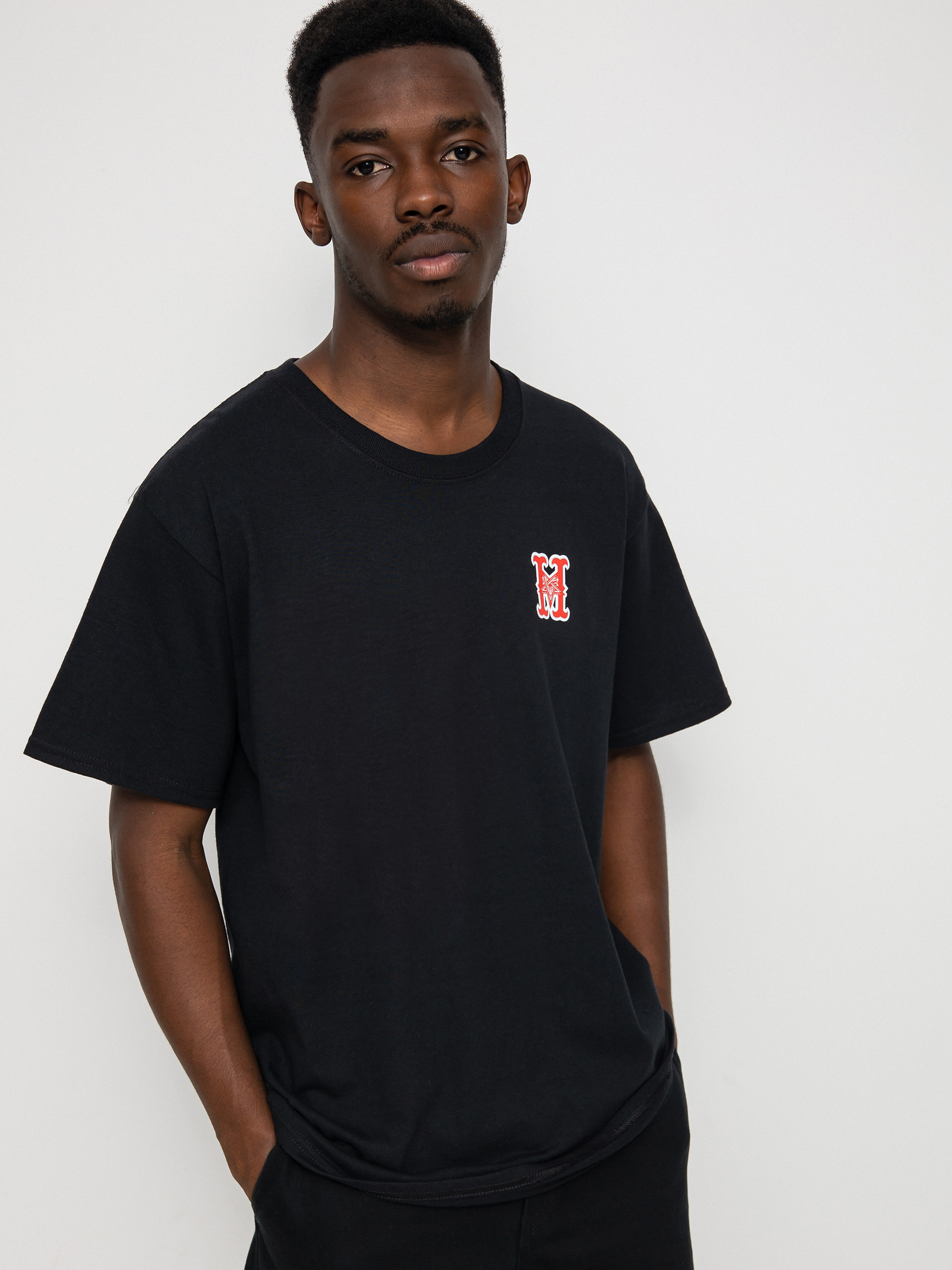 T-shirt HUF X Thrasher High Point (black)