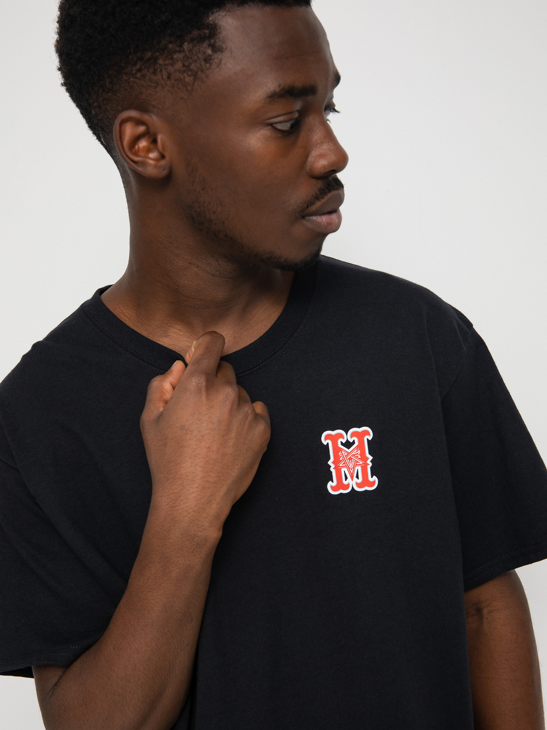 T-shirt HUF X Thrasher High Point (black)