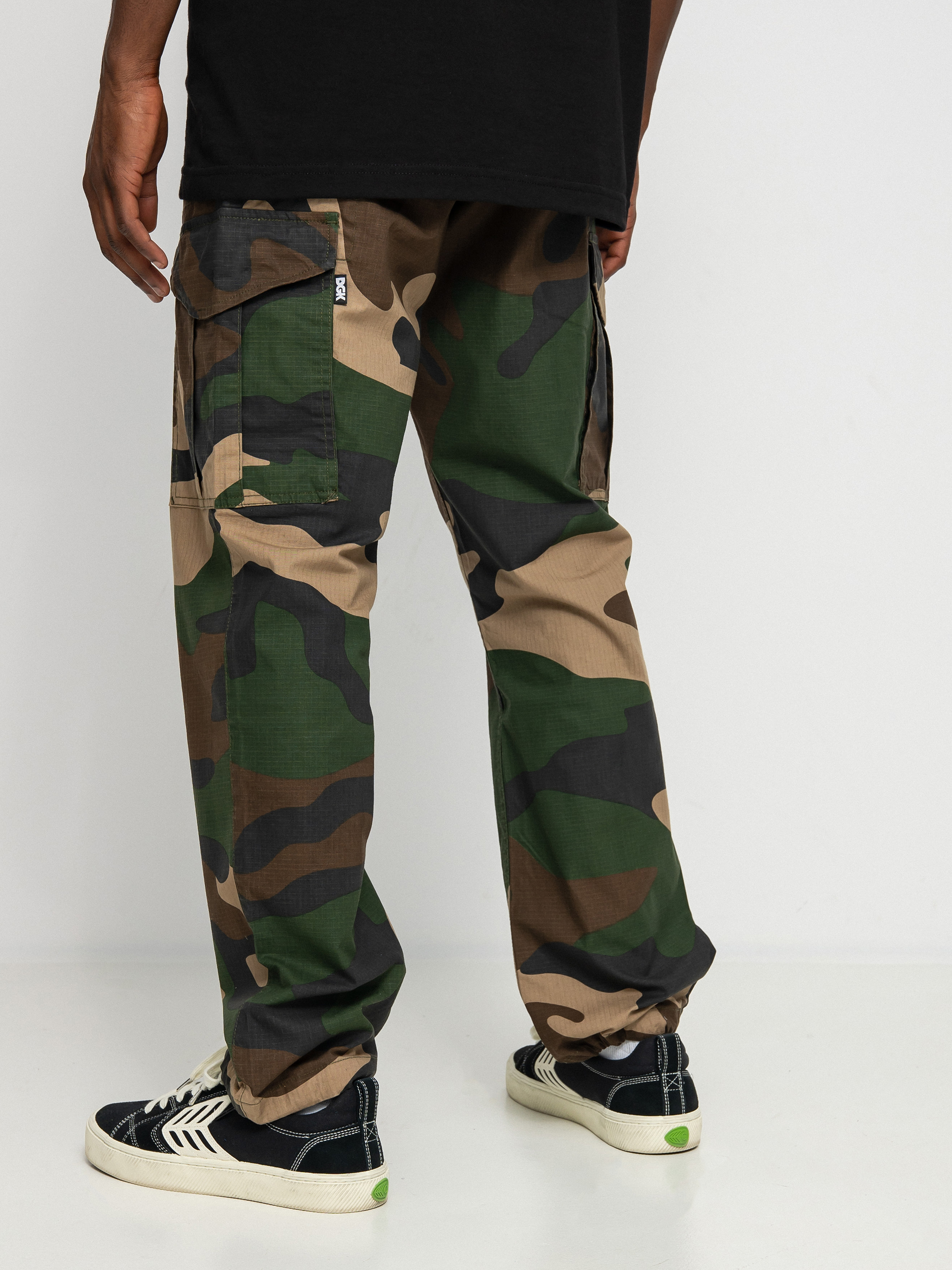 Spodnie DGK Cargo (big woods camo)